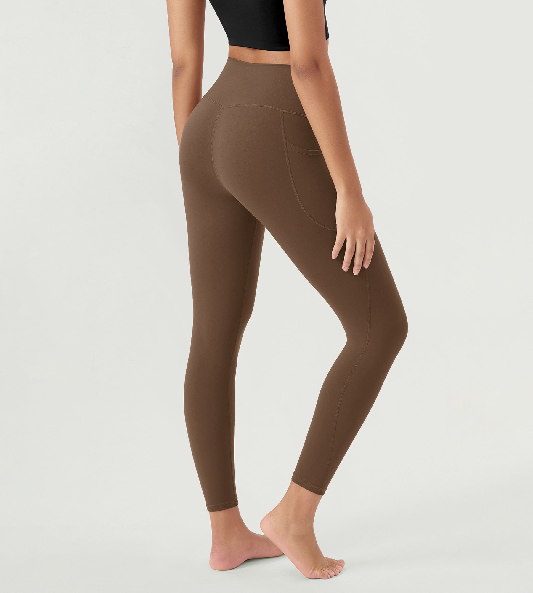 ODCLOUD 2-Pack 25â€?Buttery Soft Lounge Yoga Leggings with Pockets - ododos