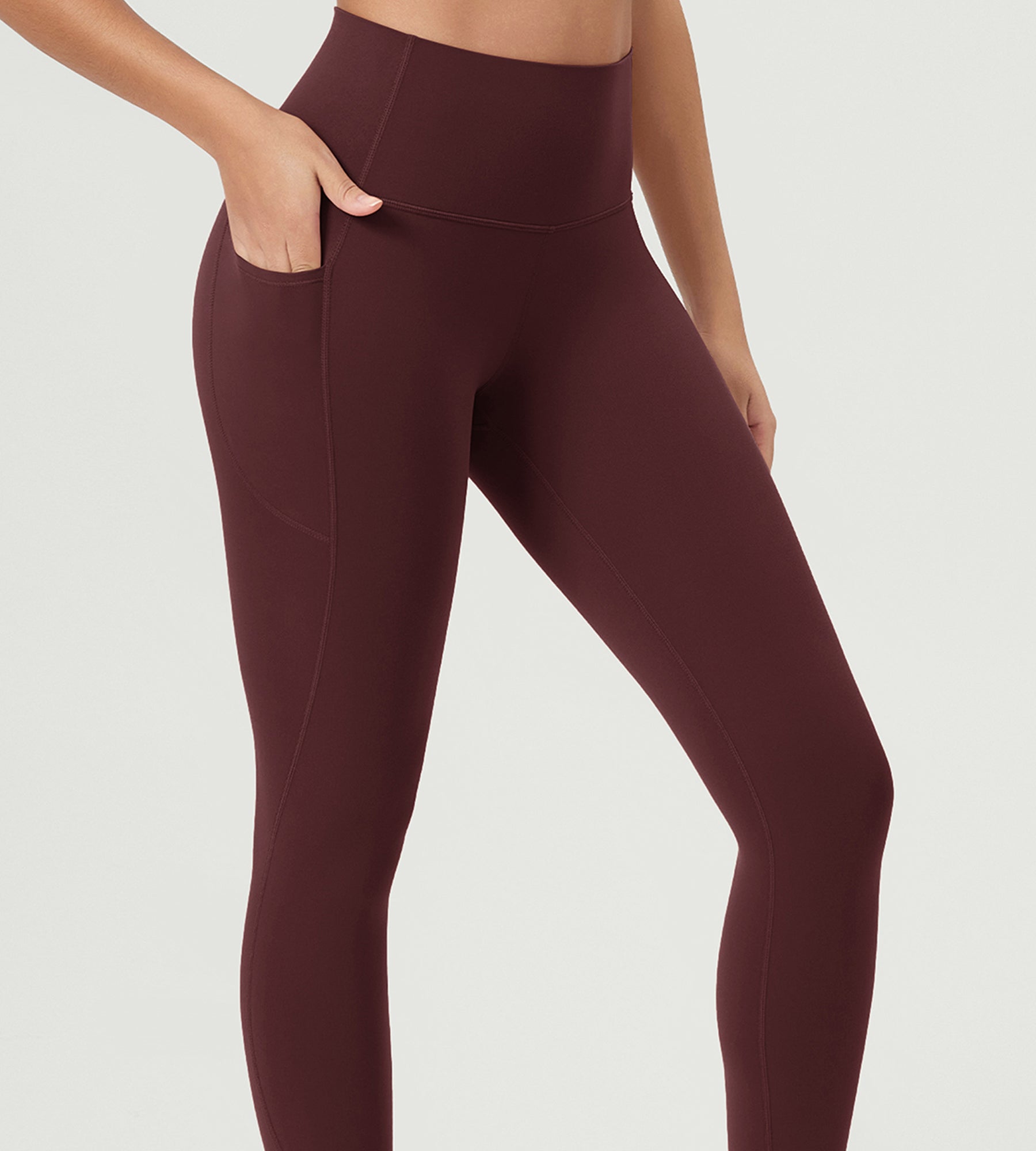 ODCLOUD 2-Pack 25â€?Buttery Soft Lounge Yoga Leggings with Pockets - ododos