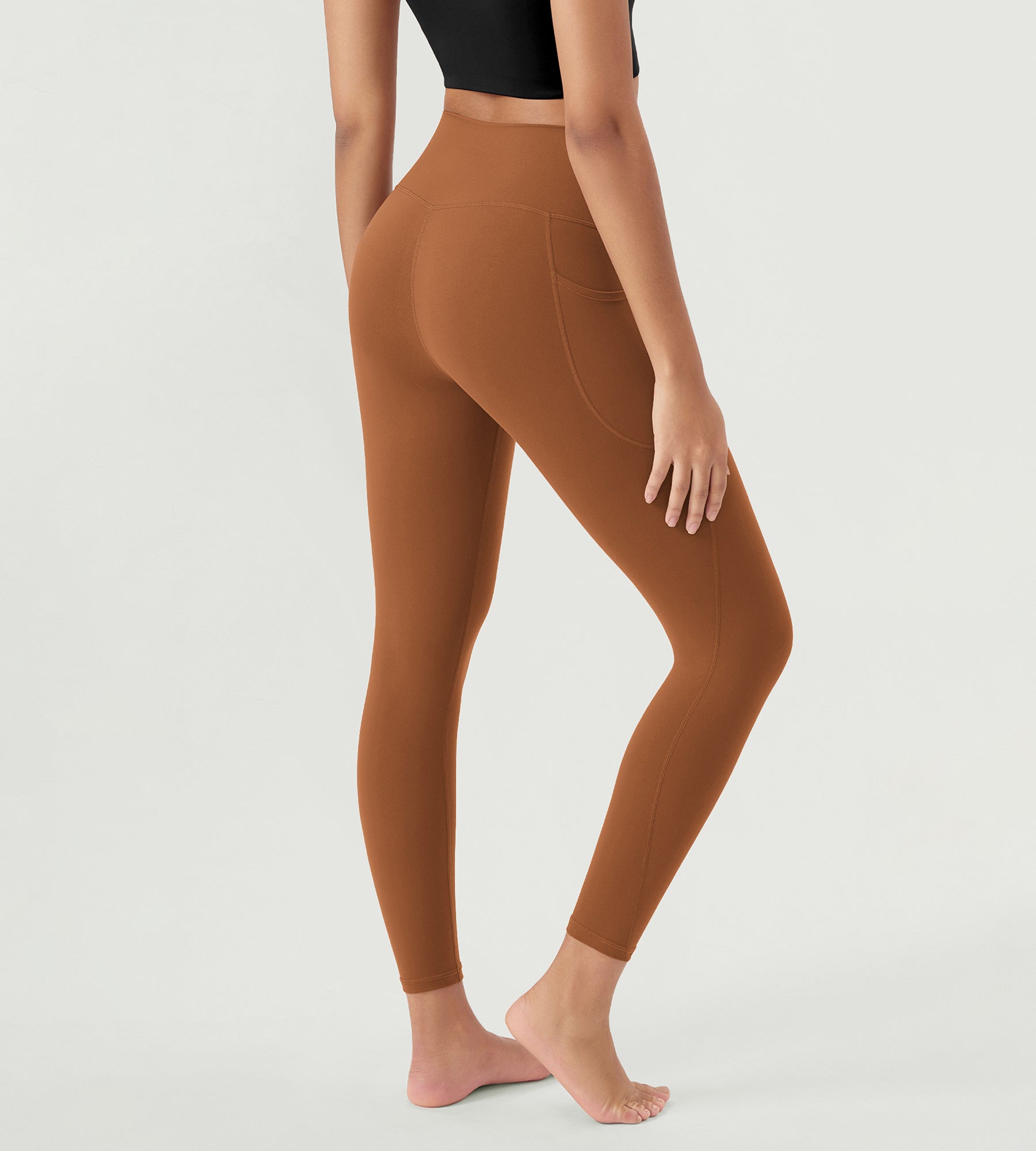ODCLOUD 2-Pack 25â€?Buttery Soft Lounge Yoga Leggings with Pockets - ododos