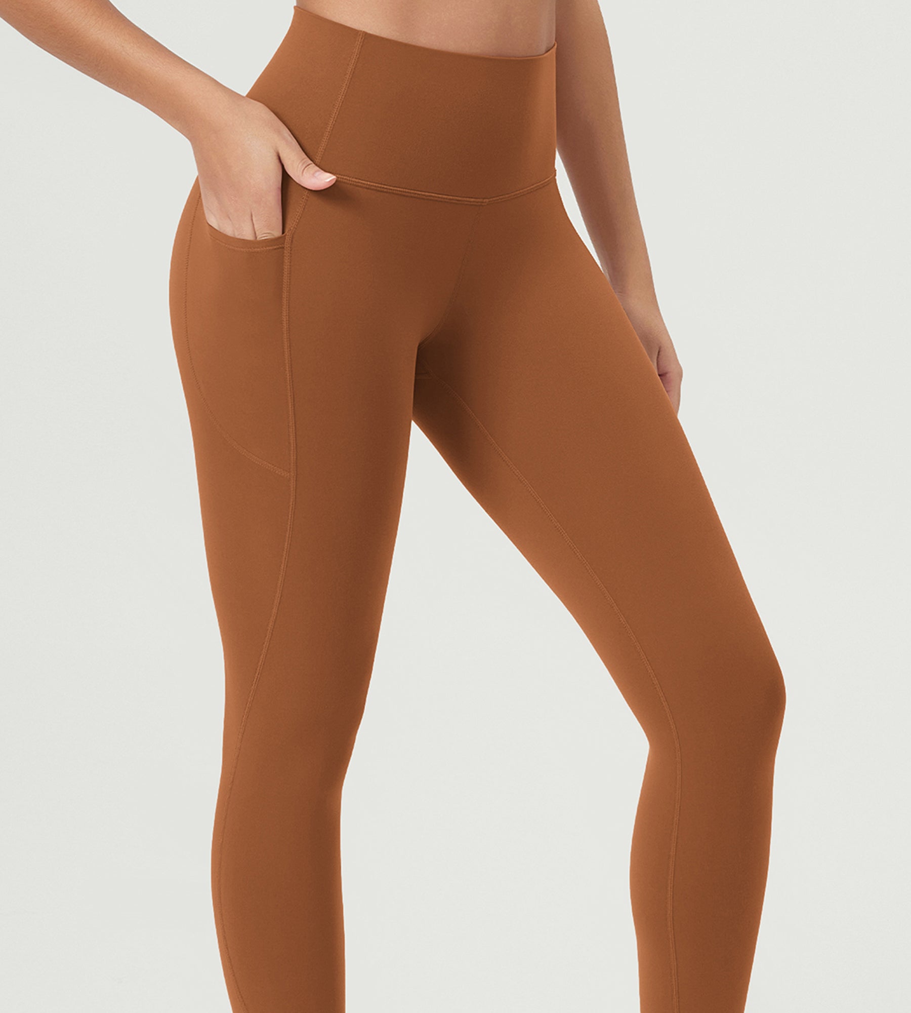 ODCLOUD 2-Pack 25â€?Buttery Soft Lounge Yoga Leggings with Pockets - ododos