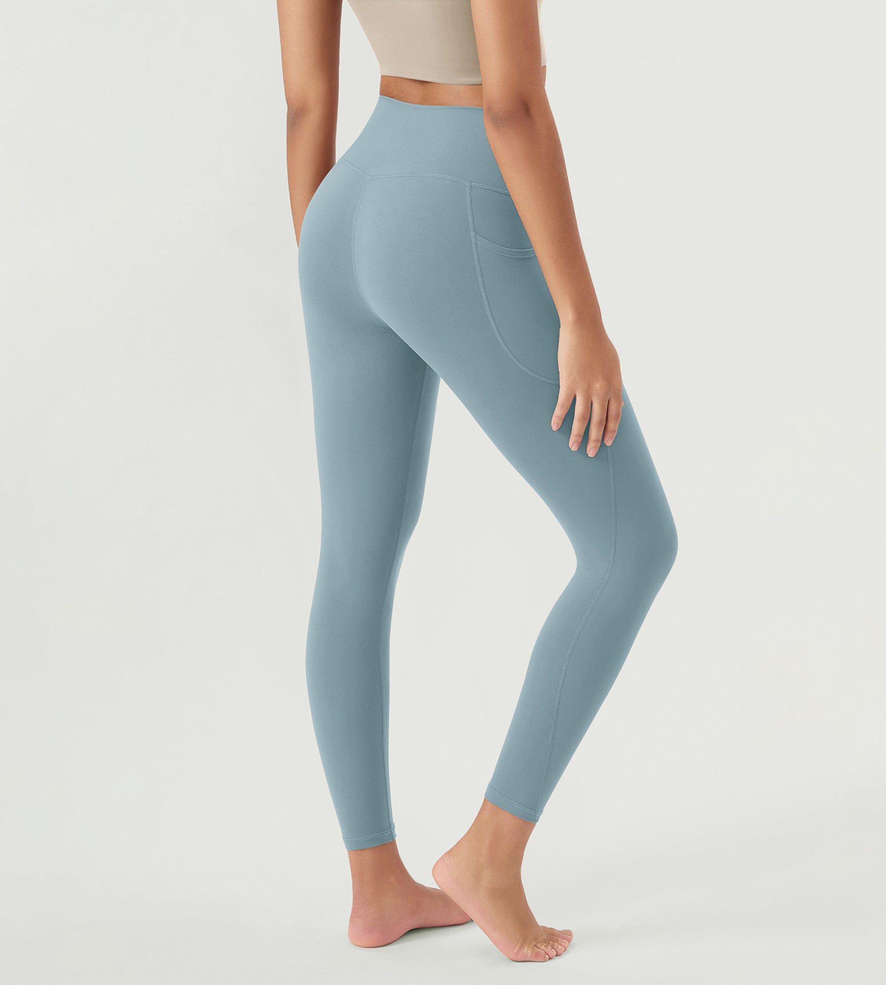 ODCLOUD 2-Pack 25” Buttery Soft Lounge Yoga Leggings with Pockets - ododos