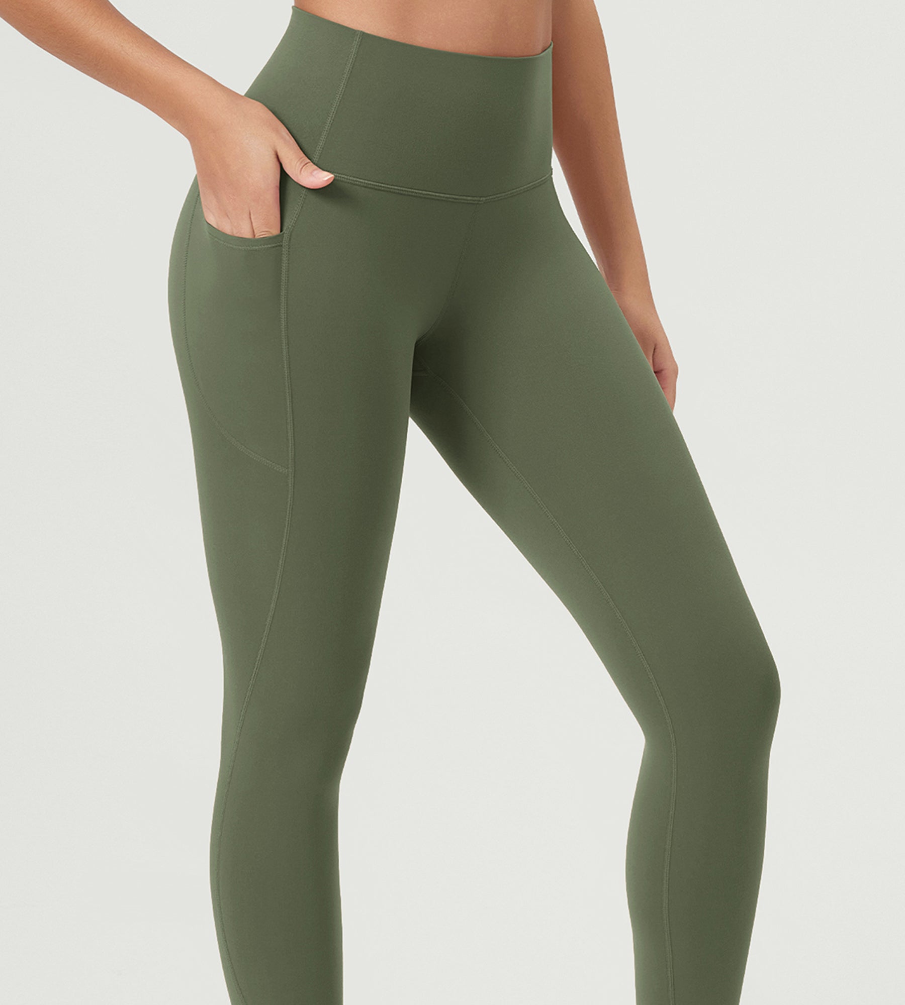 ODCLOUD 2-Pack 25â€?Buttery Soft Lounge Yoga Leggings with Pockets - ododos