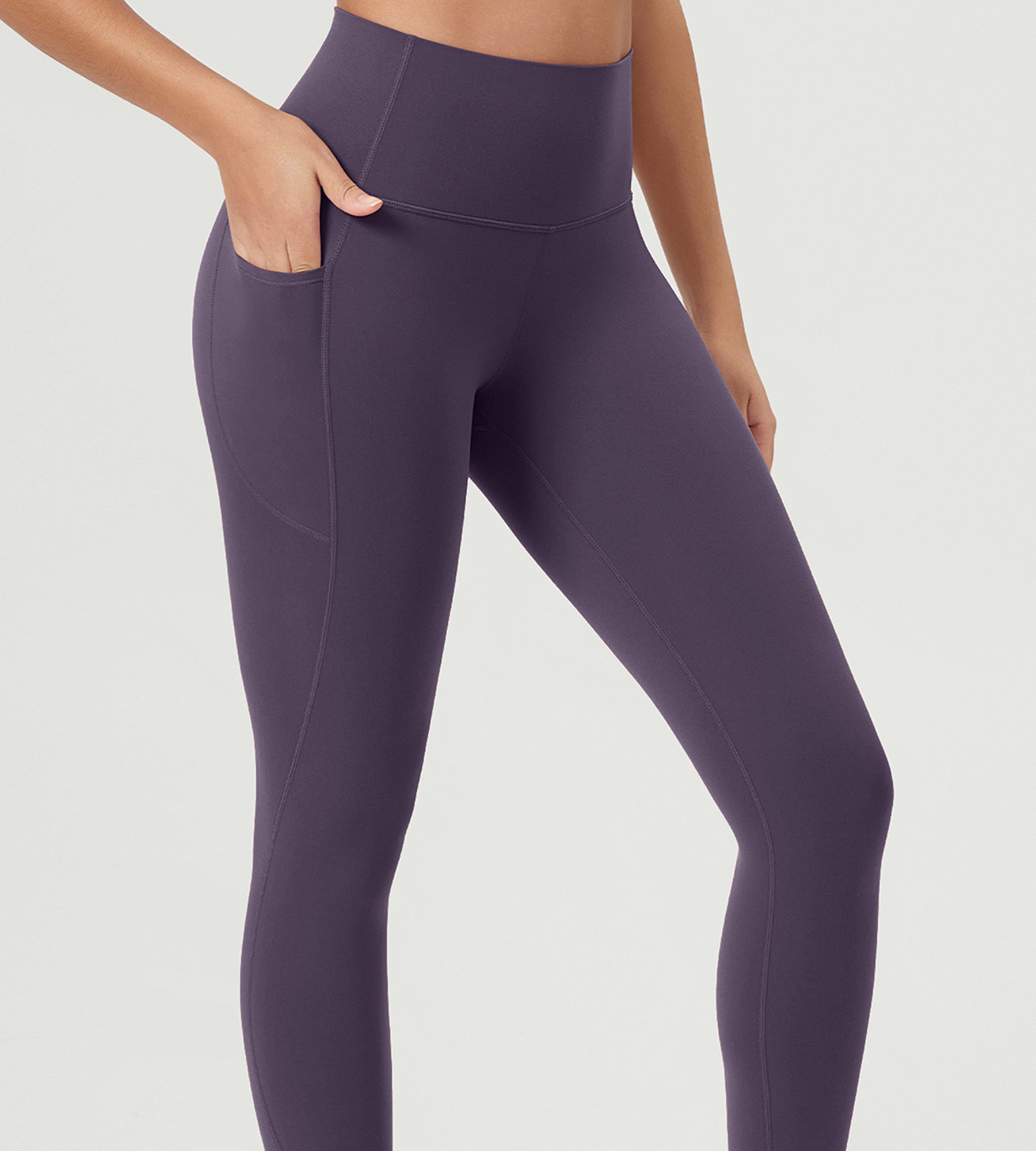 ODCLOUD 2-Pack 25â€?Buttery Soft Lounge Yoga Leggings with Pockets - ododos