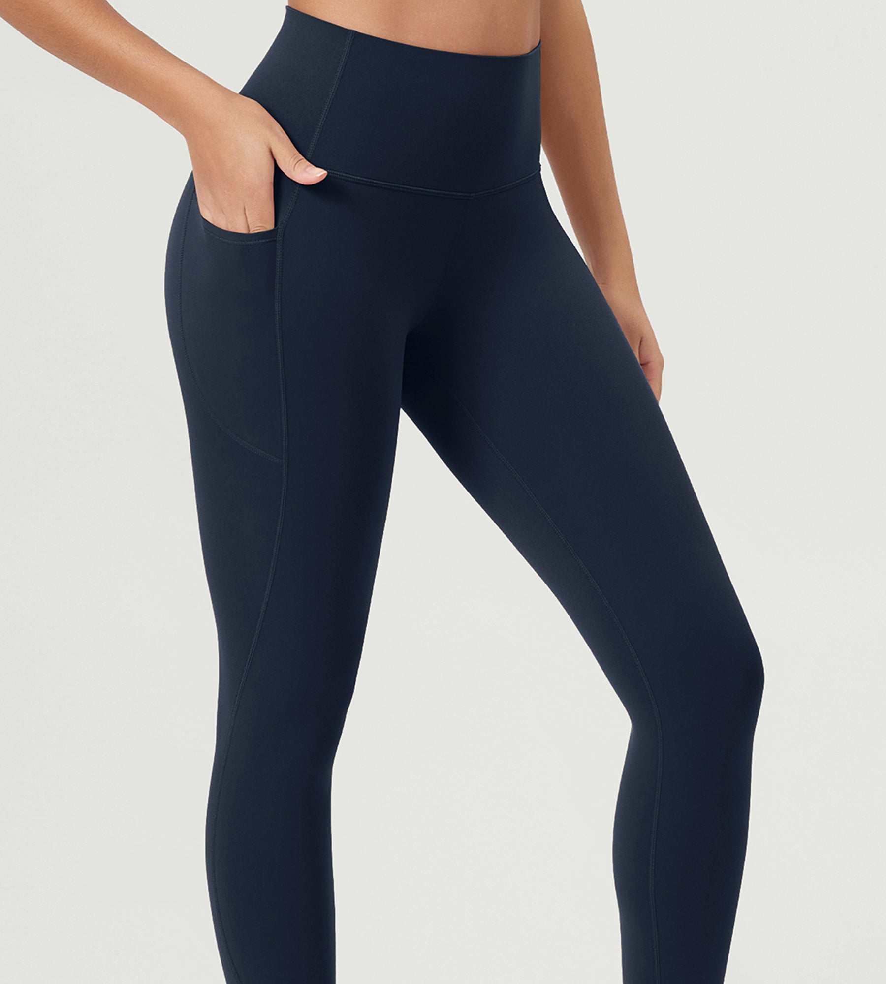 ODCLOUD 2-Pack 25â€?Buttery Soft Lounge Yoga Leggings with Pockets - ododos