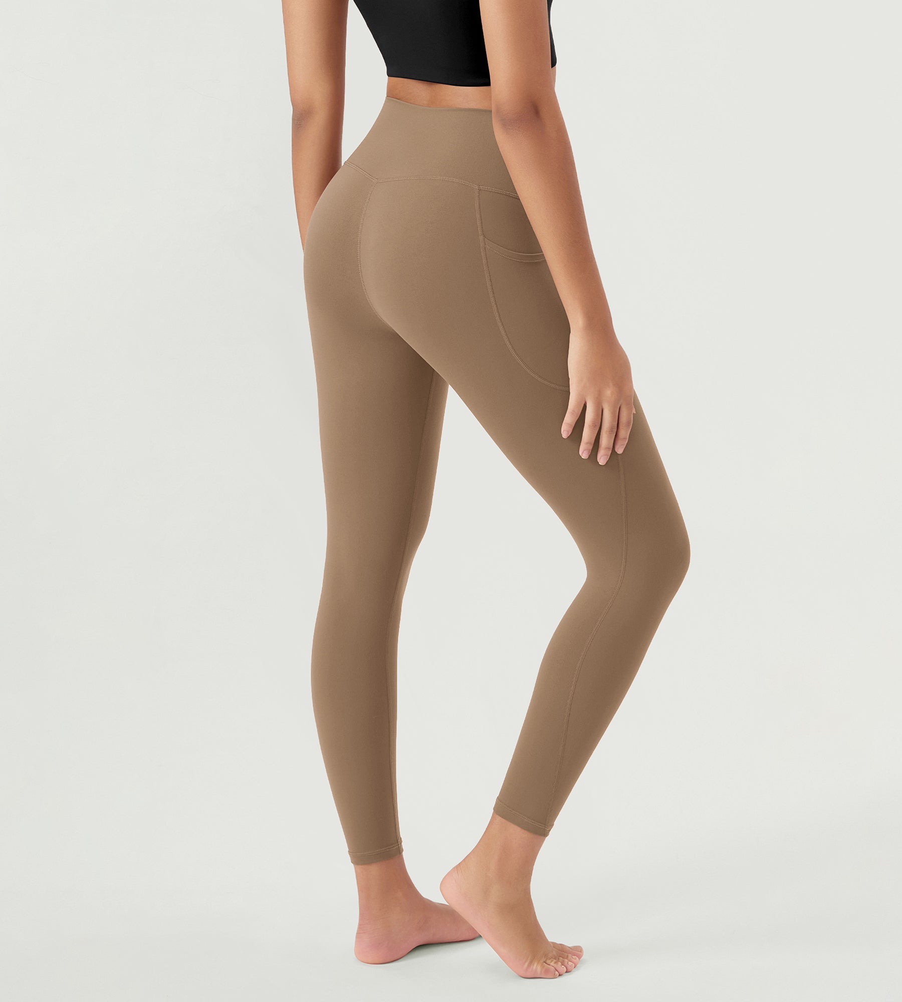 ODCLOUD 2-Pack 25” Buttery Soft Lounge Yoga Leggings with Pockets - ododos