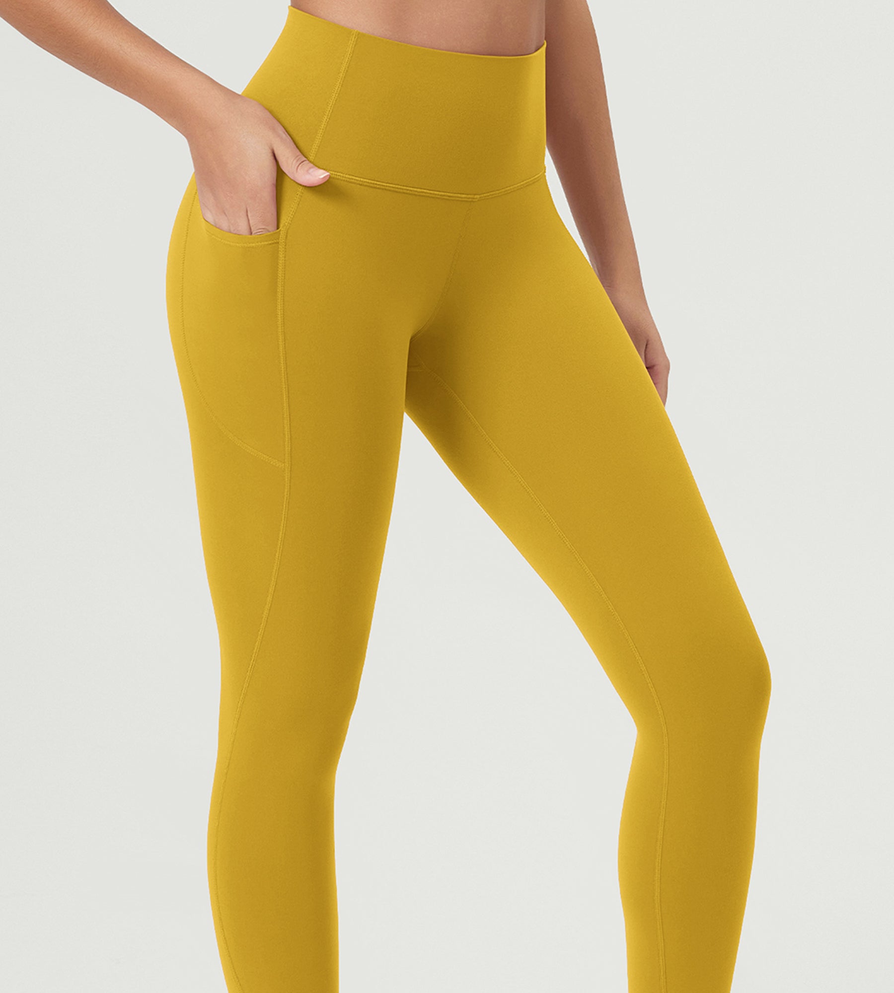 ODCLOUD 2-Pack 25â€?Buttery Soft Lounge Yoga Leggings with Pockets - ododos