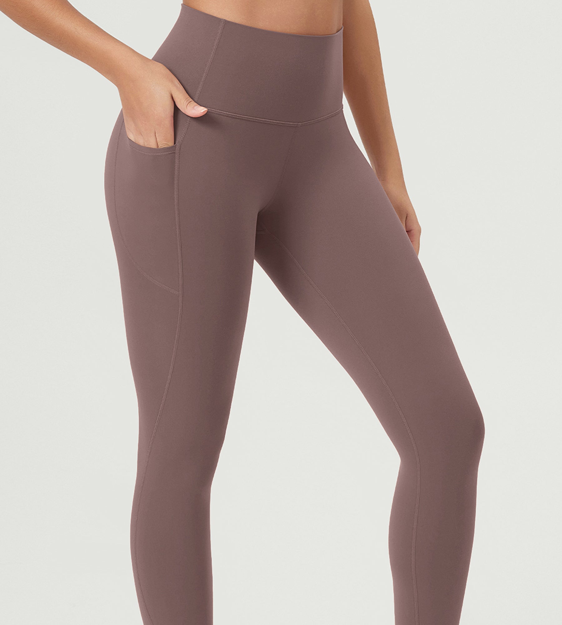 ODCLOUD 2-Pack 25â€?Buttery Soft Lounge Yoga Leggings with Pockets - ododos