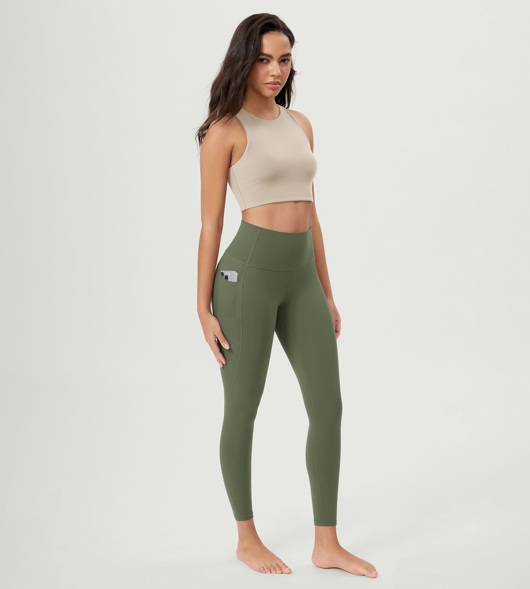 ODCLOUD 25â€?Buttery Soft Lounge Yoga Leggings with Pockets - ododos