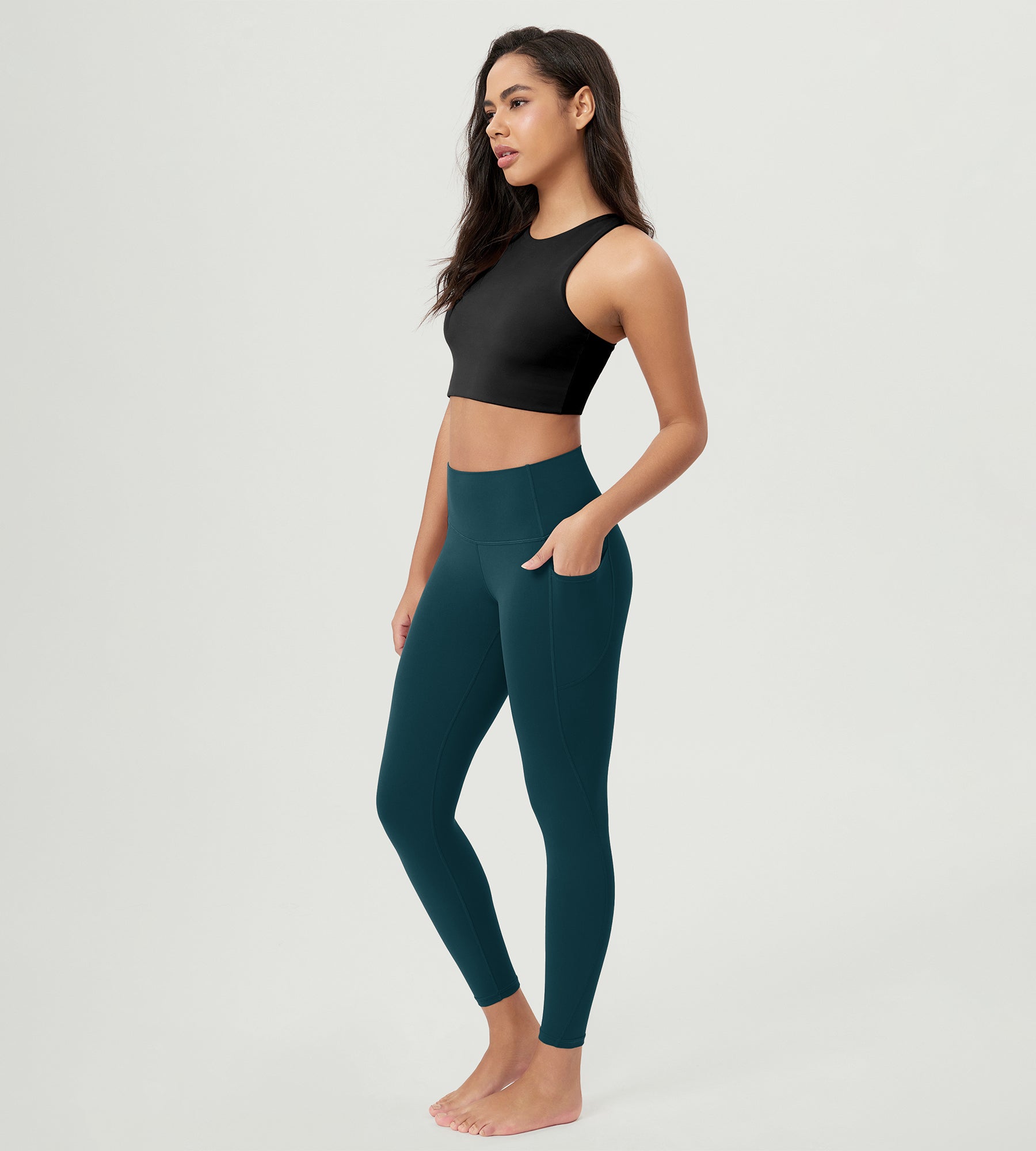 ODCLOUD 25â€?Buttery Soft Lounge Yoga Leggings with Pockets - ododos