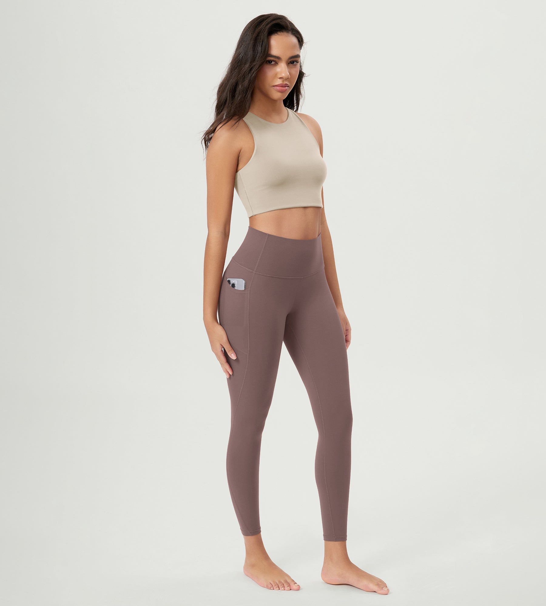 ODCLOUD 25â€?Buttery Soft Lounge Yoga Leggings with Pockets - ododos
