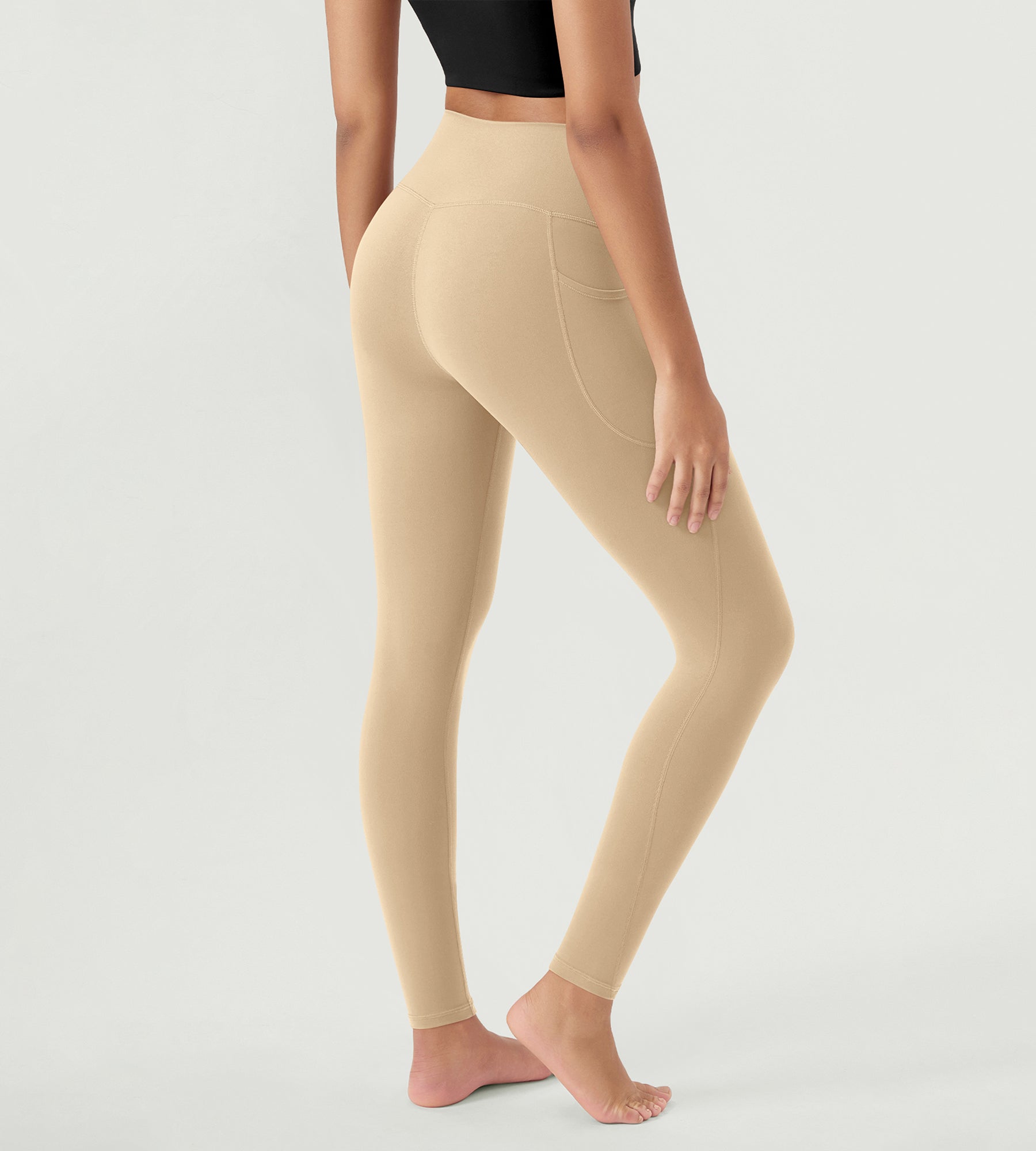 ODCLOUD 2-Pack 28â€?Buttery Soft Lounge Yoga Leggings with Pockets - ododos