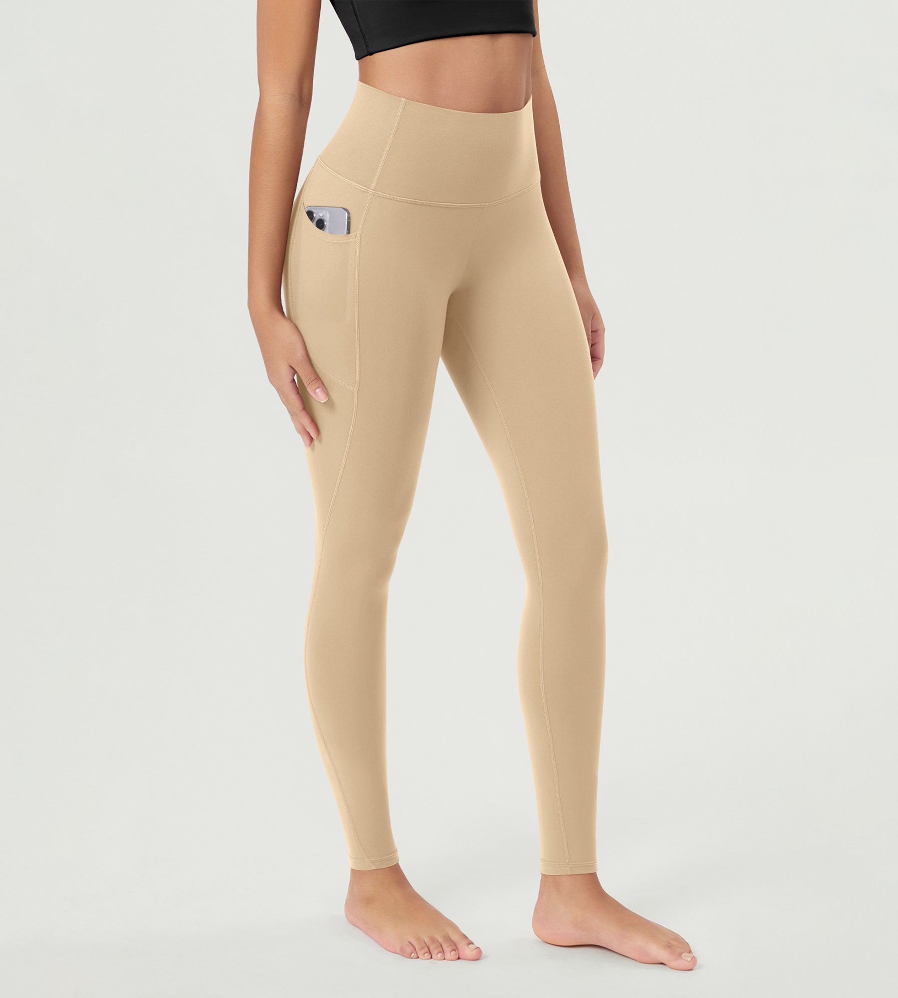 ODCLOUD 2-Pack 28â€?Buttery Soft Lounge Yoga Leggings with Pockets - ododos