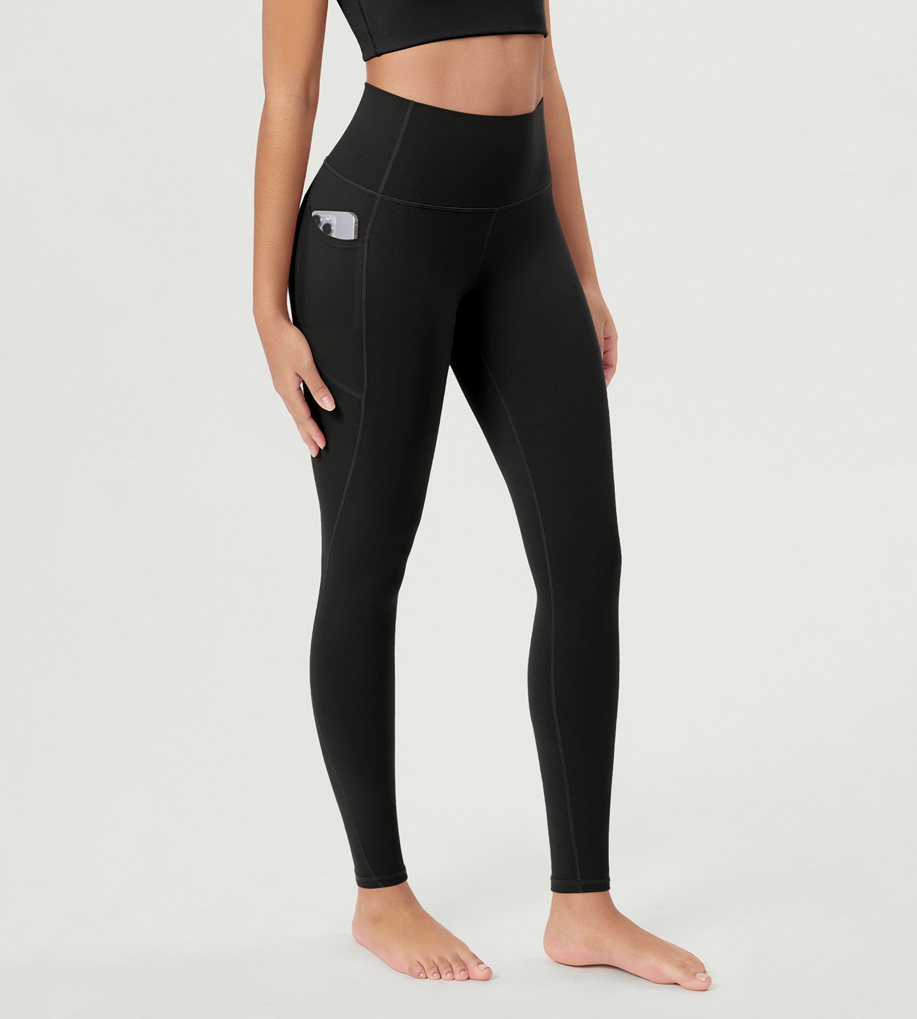 ODCLOUD 2-Pack 28â€?Buttery Soft Lounge Yoga Leggings with Pockets - ododos