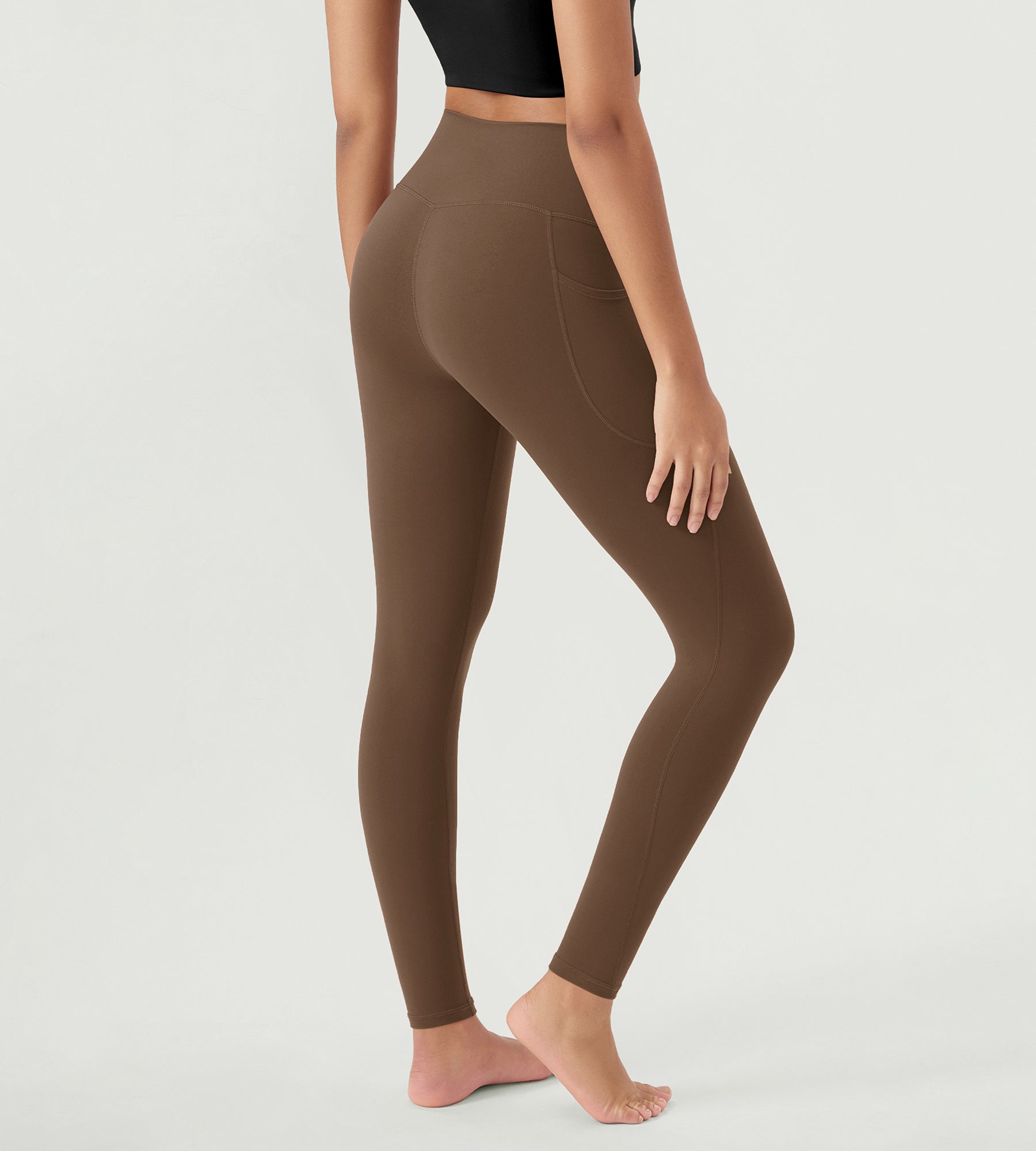 ODCLOUD 2-Pack 28â€?Buttery Soft Lounge Yoga Leggings with Pockets - ododos
