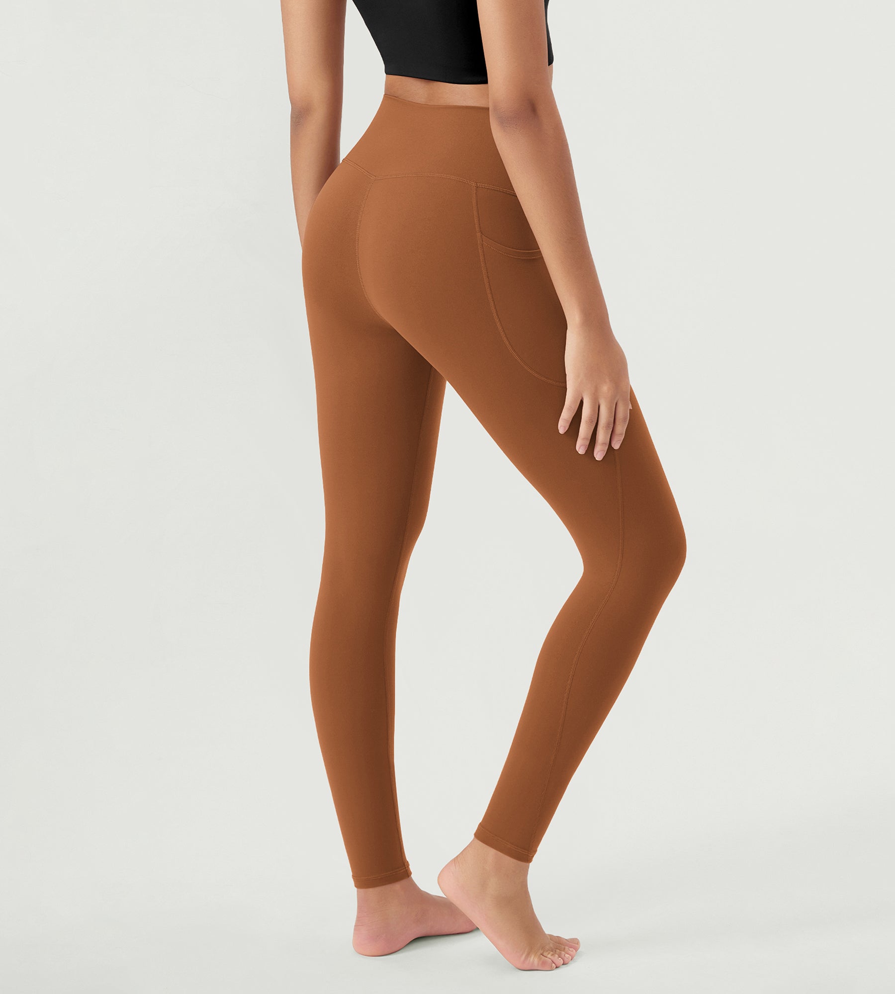 ODCLOUD 2-Pack 28â€?Buttery Soft Lounge Yoga Leggings with Pockets - ododos