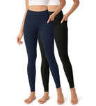 2-Pack 28" Buttery Soft Lounge Yoga Leggings with Pockets - ododos