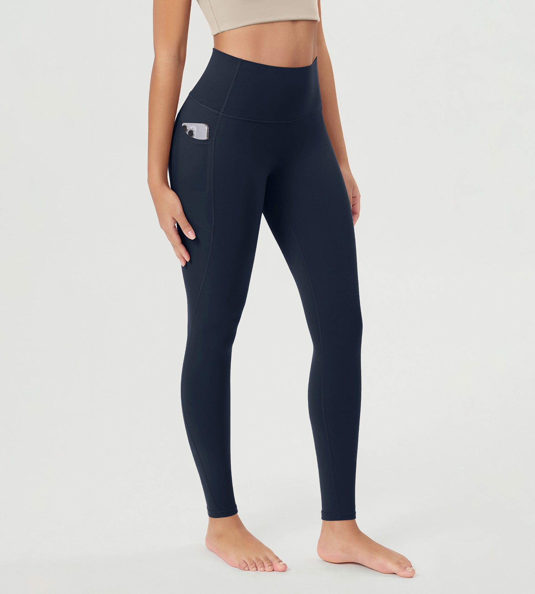 ODCLOUD 2-Pack 28â€?Buttery Soft Lounge Yoga Leggings with Pockets - ododos