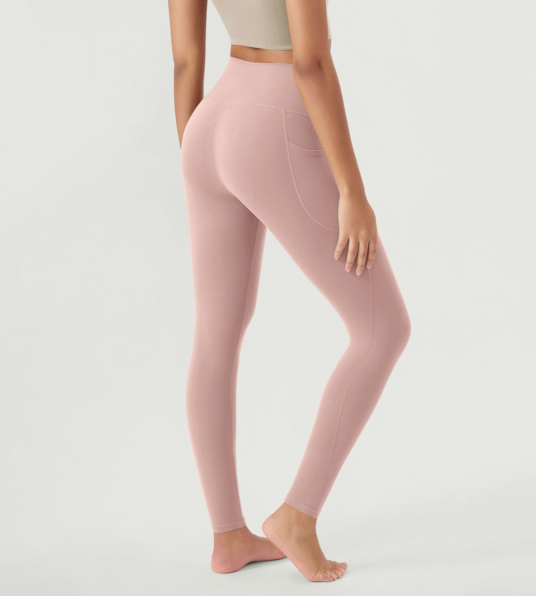 ODCLOUD 2-Pack 28â€?Buttery Soft Lounge Yoga Leggings with Pockets - ododos