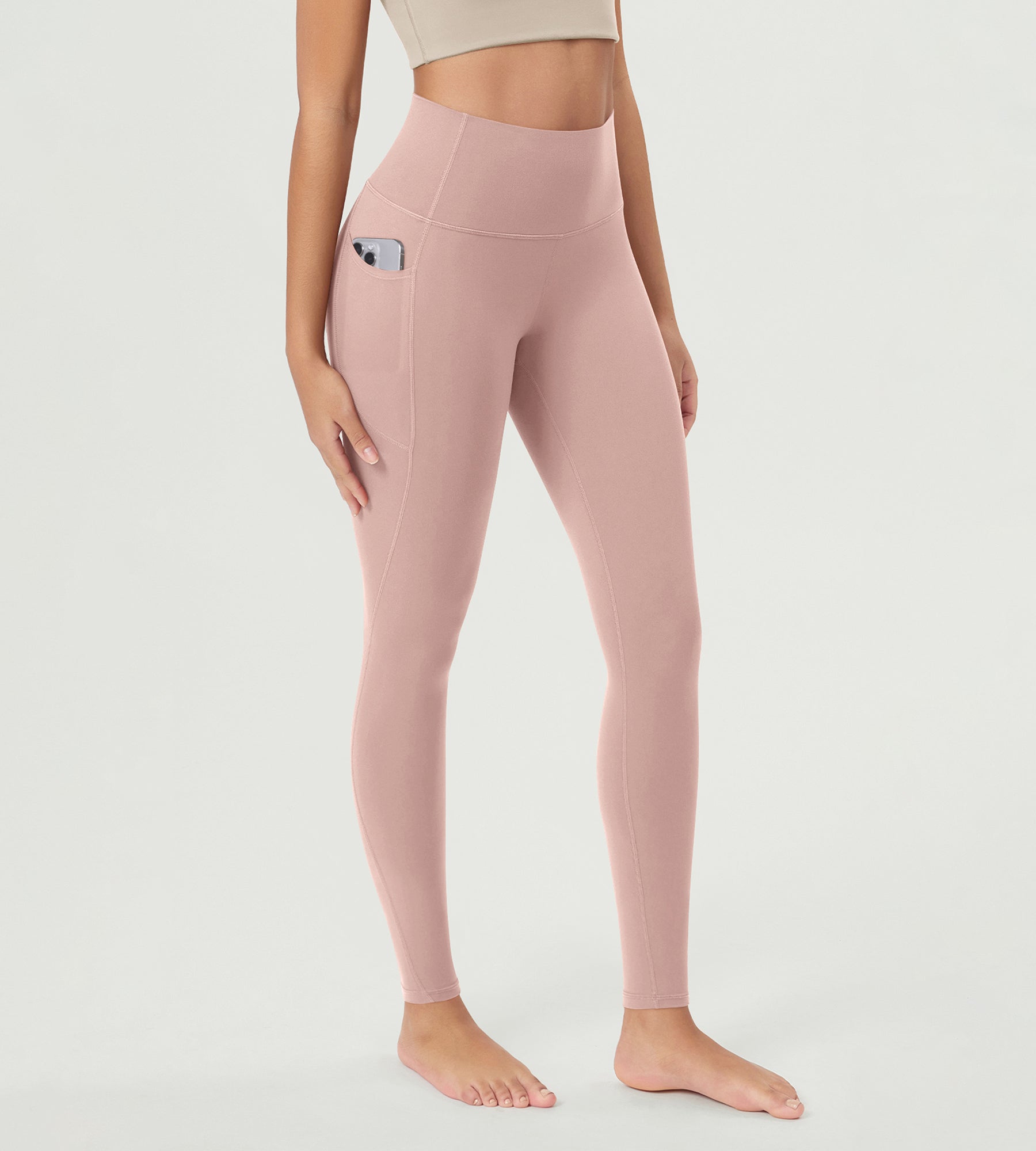 ODCLOUD 2-Pack 28â€?Buttery Soft Lounge Yoga Leggings with Pockets - ododos