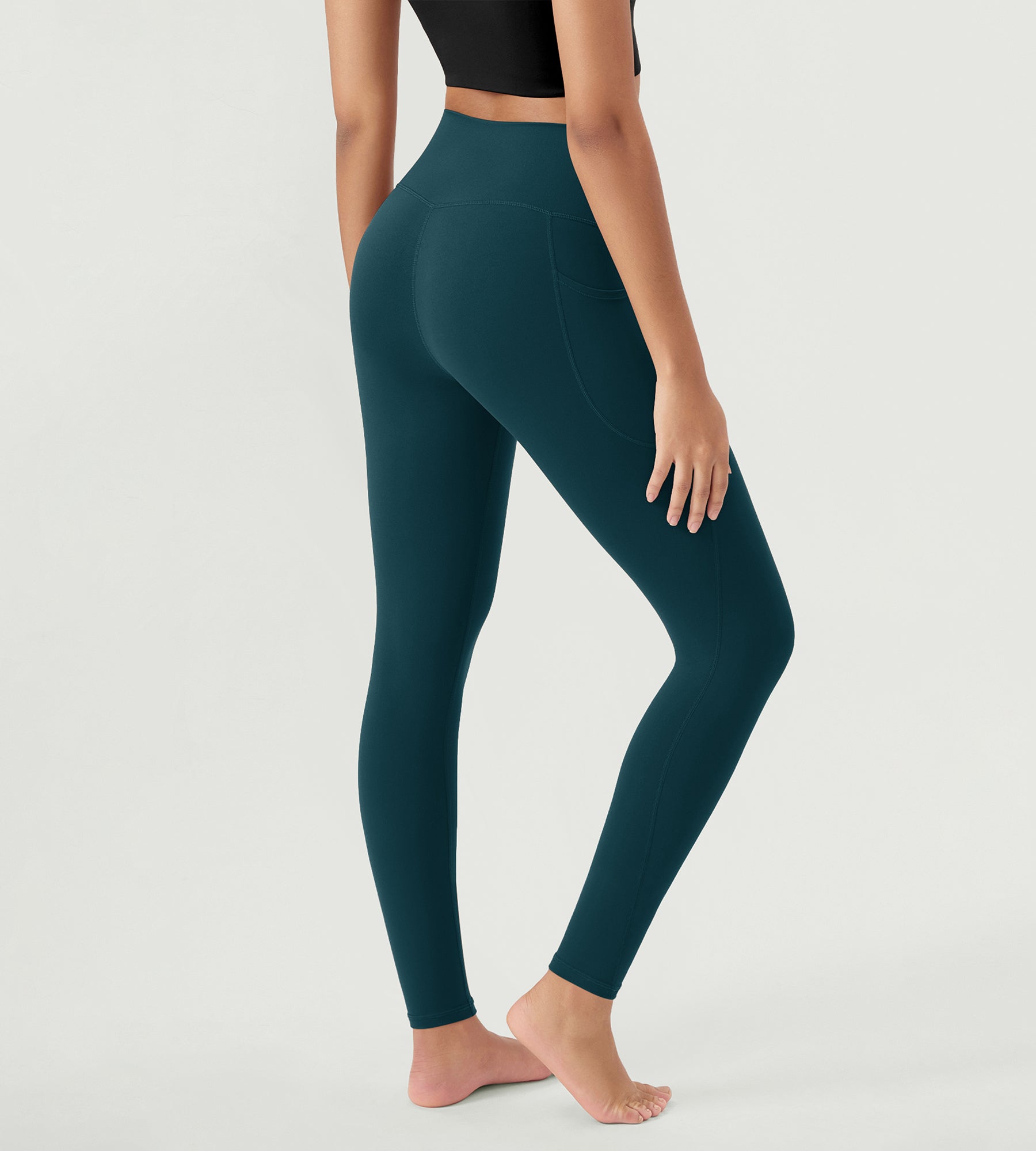 ODCLOUD 2-Pack 28â€?Buttery Soft Lounge Yoga Leggings with Pockets - ododos