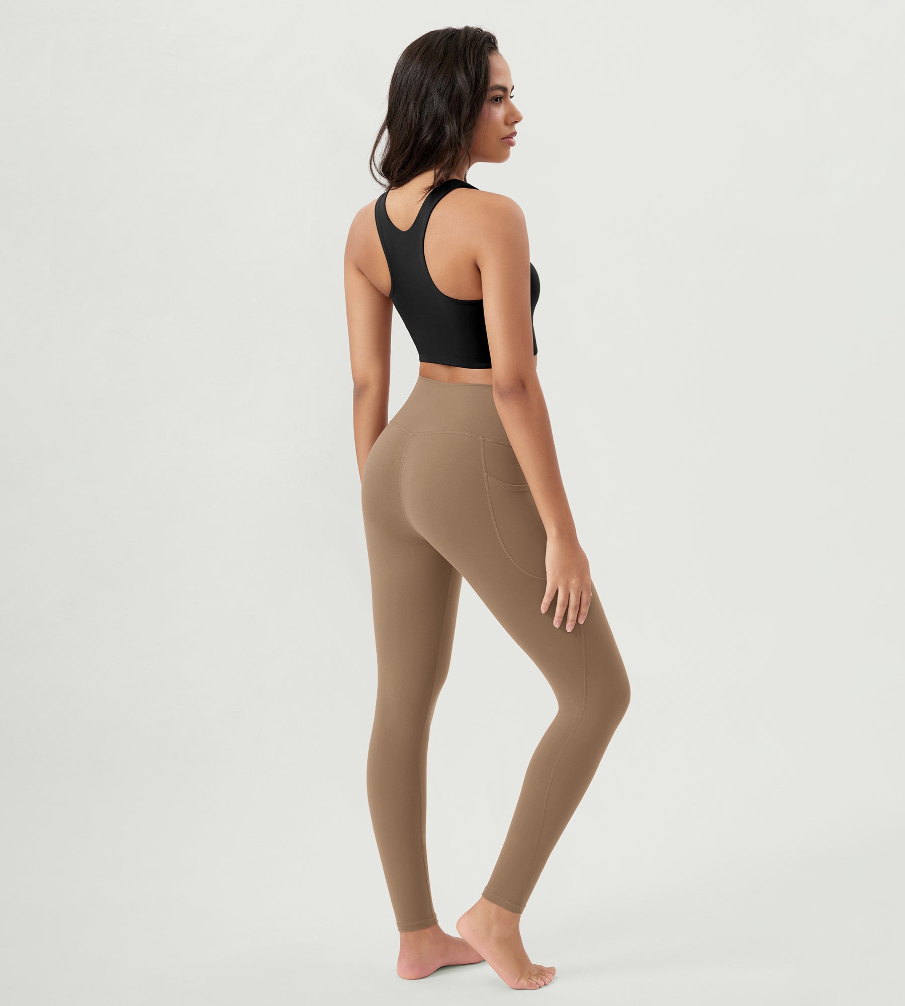 ODCLOUD 2-Pack 28â€?Buttery Soft Lounge Yoga Leggings with Pockets - ododos