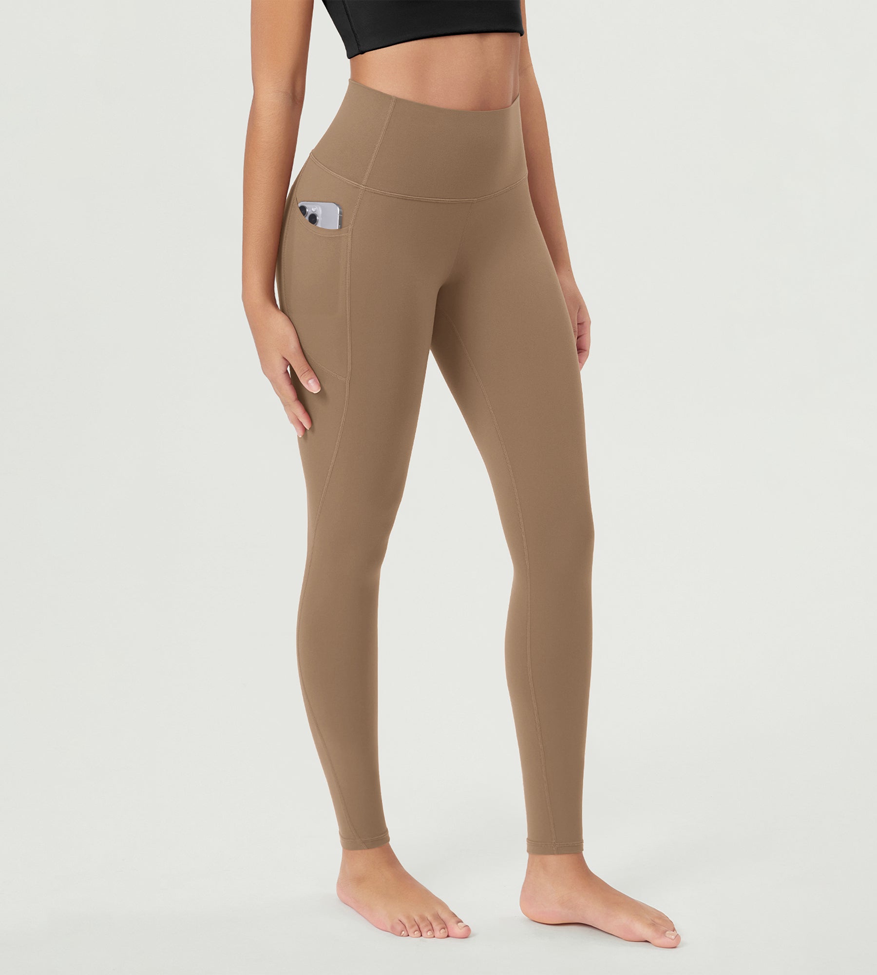 ODCLOUD 2-Pack 28â€?Buttery Soft Lounge Yoga Leggings with Pockets - ododos