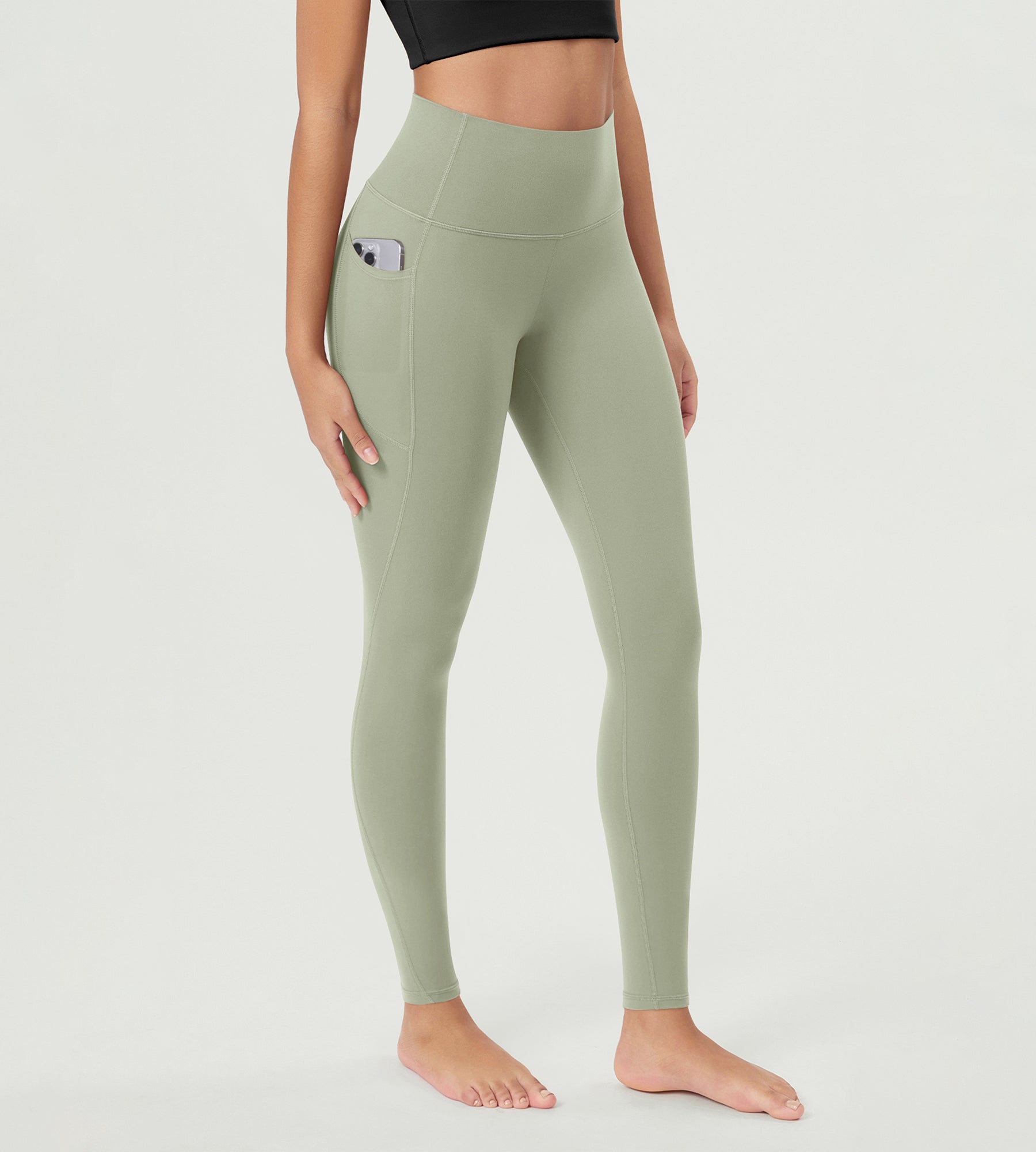 ODCLOUD 2-Pack 28â€?Buttery Soft Lounge Yoga Leggings with Pockets - ododos