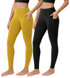 ODCLOUD 2-Pack 28” Buttery Soft Lounge Yoga Leggings with Pockets - ododos