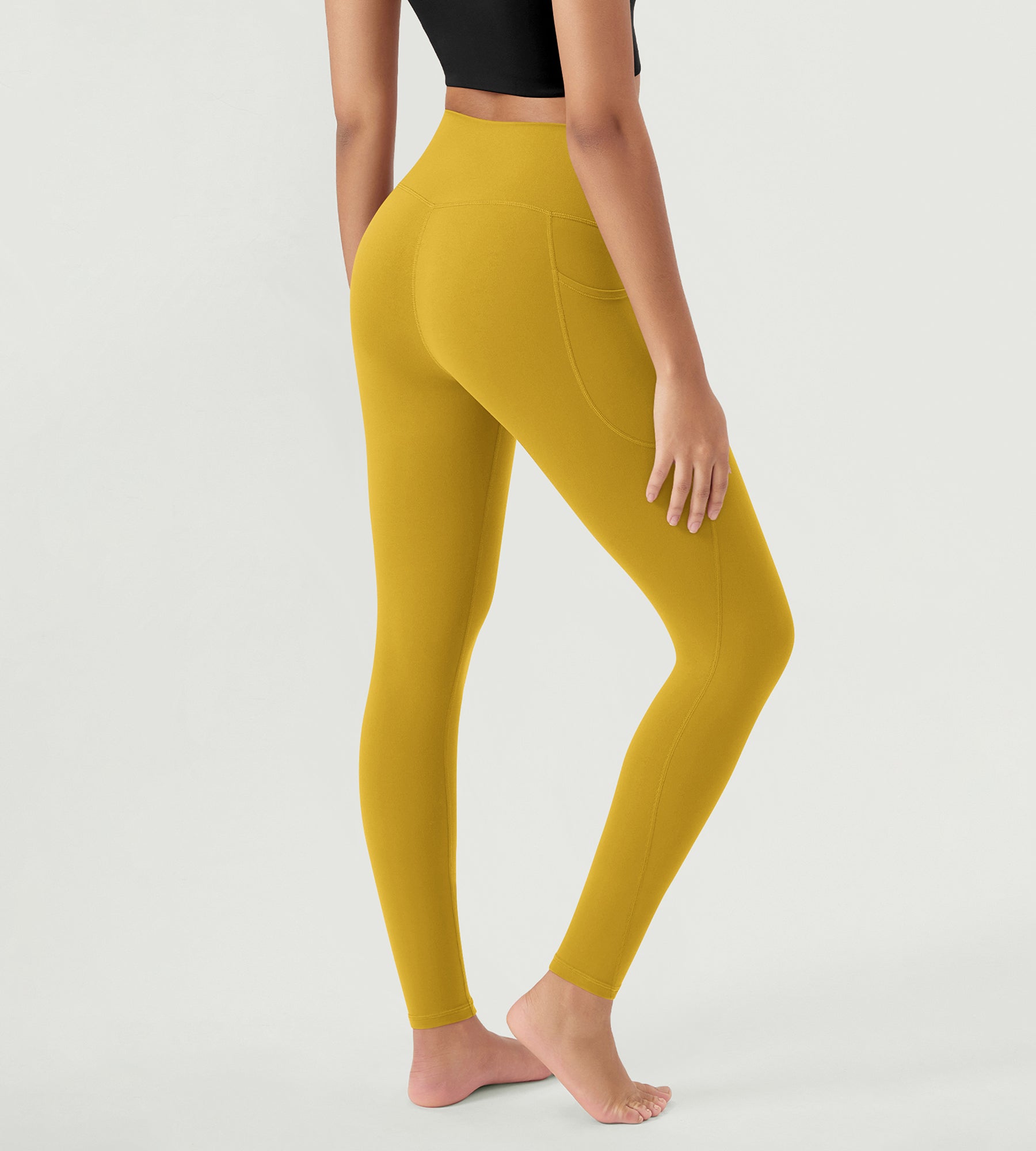 ODCLOUD 2-Pack 28â€?Buttery Soft Lounge Yoga Leggings with Pockets - ododos