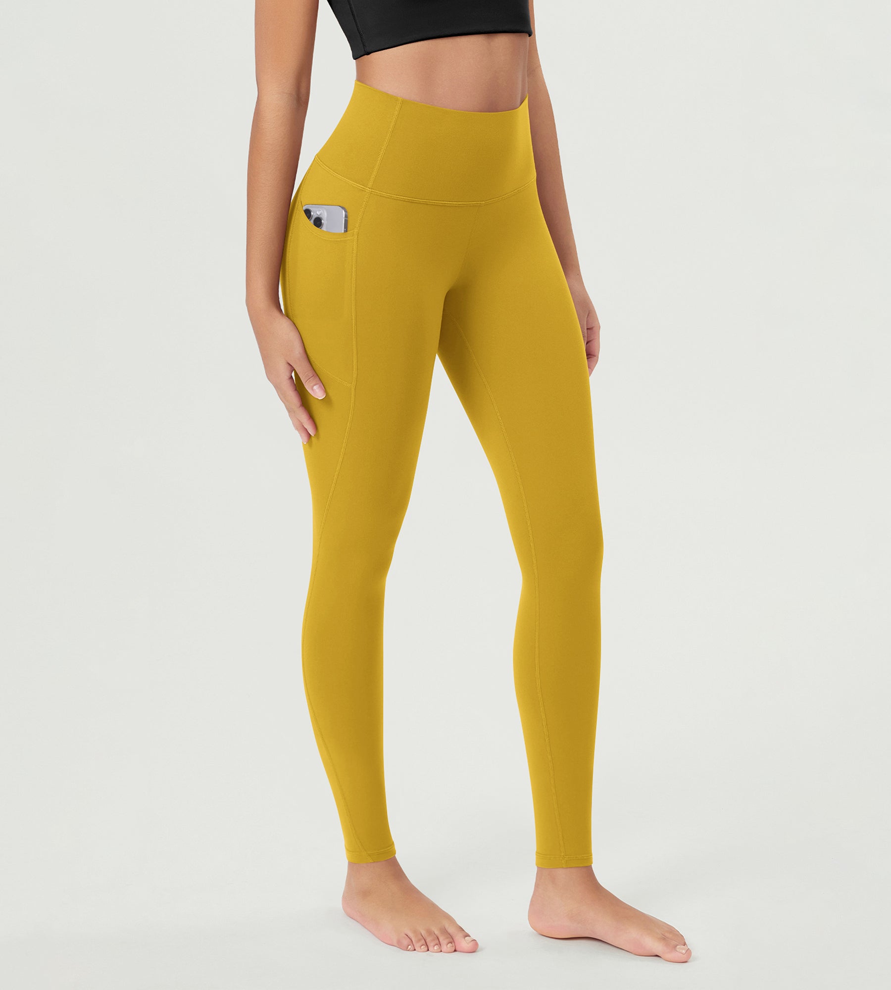 ODCLOUD 2-Pack 28â€?Buttery Soft Lounge Yoga Leggings with Pockets - ododos
