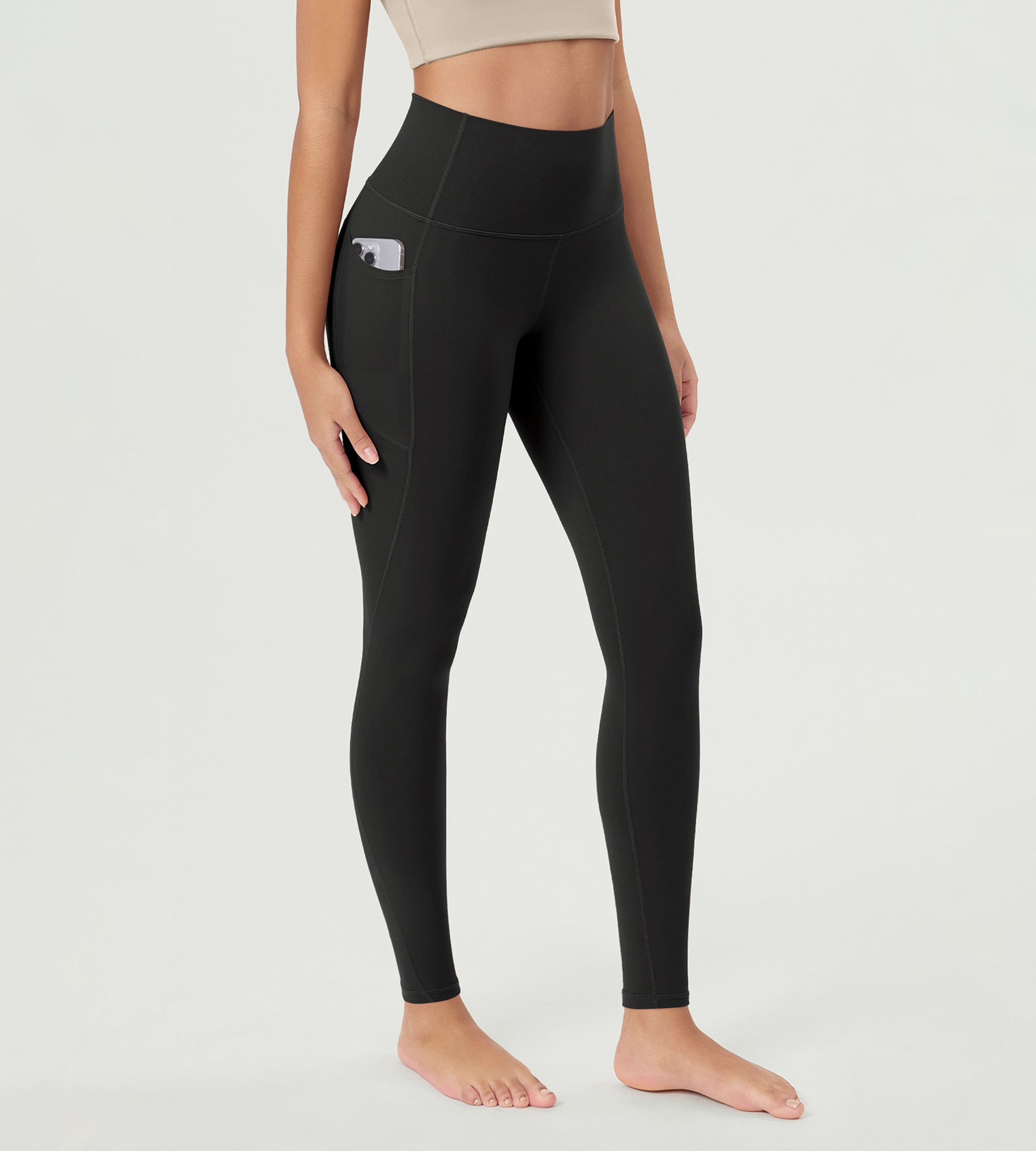 ODCLOUD 2-Pack 28â€?Buttery Soft Lounge Yoga Leggings with Pockets - ododos