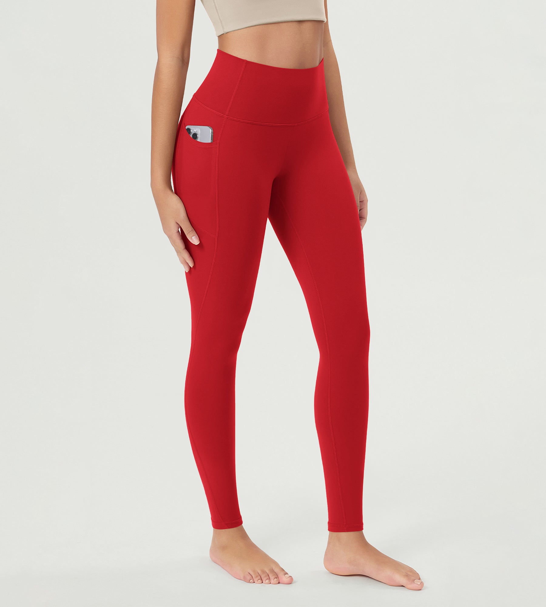 ODCLOUD 2-Pack 28â€?Buttery Soft Lounge Yoga Leggings with Pockets - ododos
