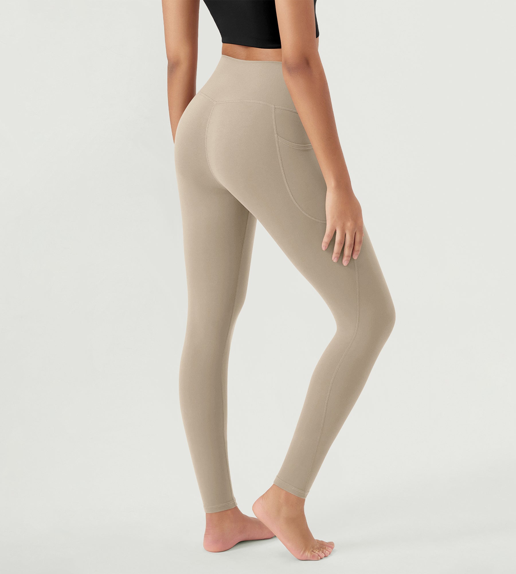 ODCLOUD 2-Pack 28â€?Buttery Soft Lounge Yoga Leggings with Pockets - ododos