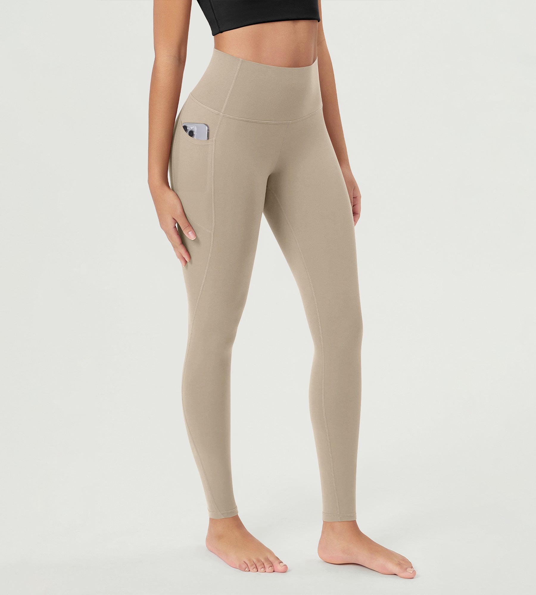 ODCLOUD 2-Pack 28â€?Buttery Soft Lounge Yoga Leggings with Pockets - ododos