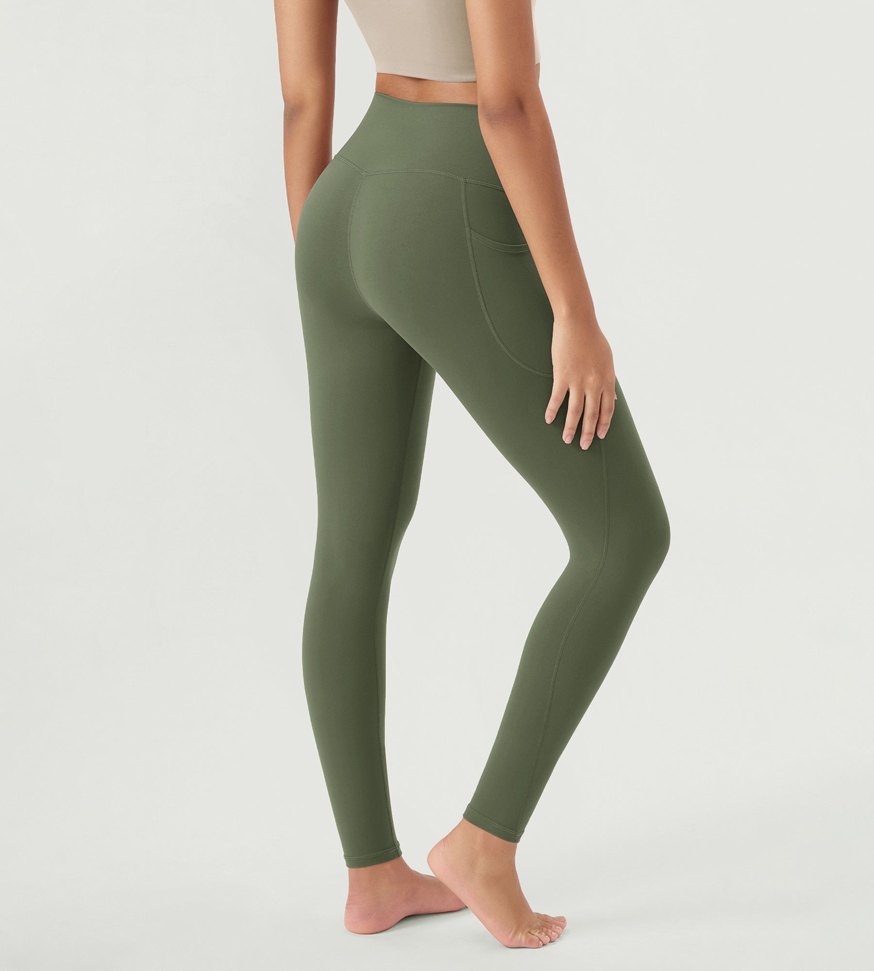 ODCLOUD 28â€?Buttery Soft Lounge Yoga Leggings with Pockets - ododos