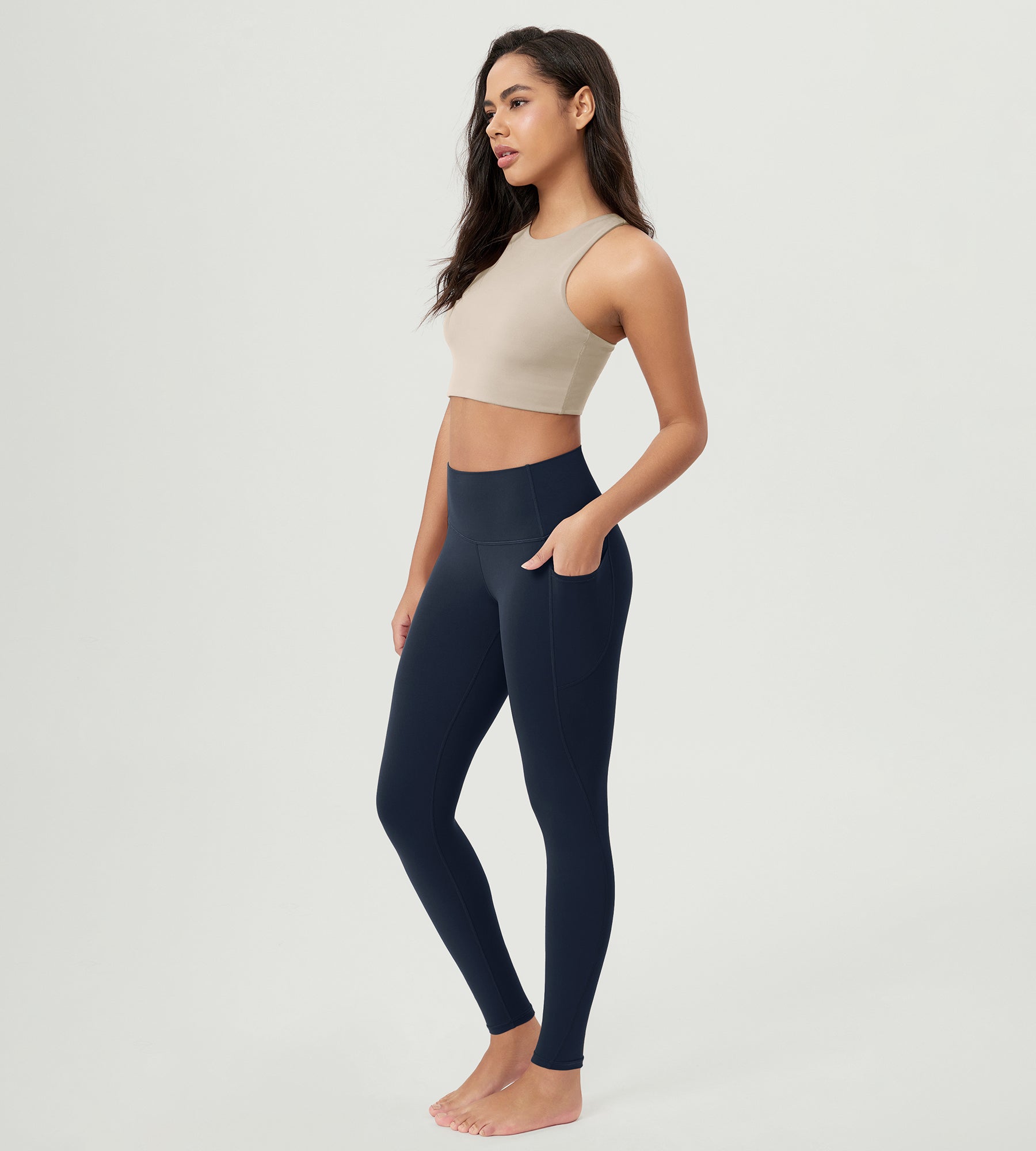 ODCLOUD 28â€?Buttery Soft Lounge Yoga Leggings with Pockets - ododos