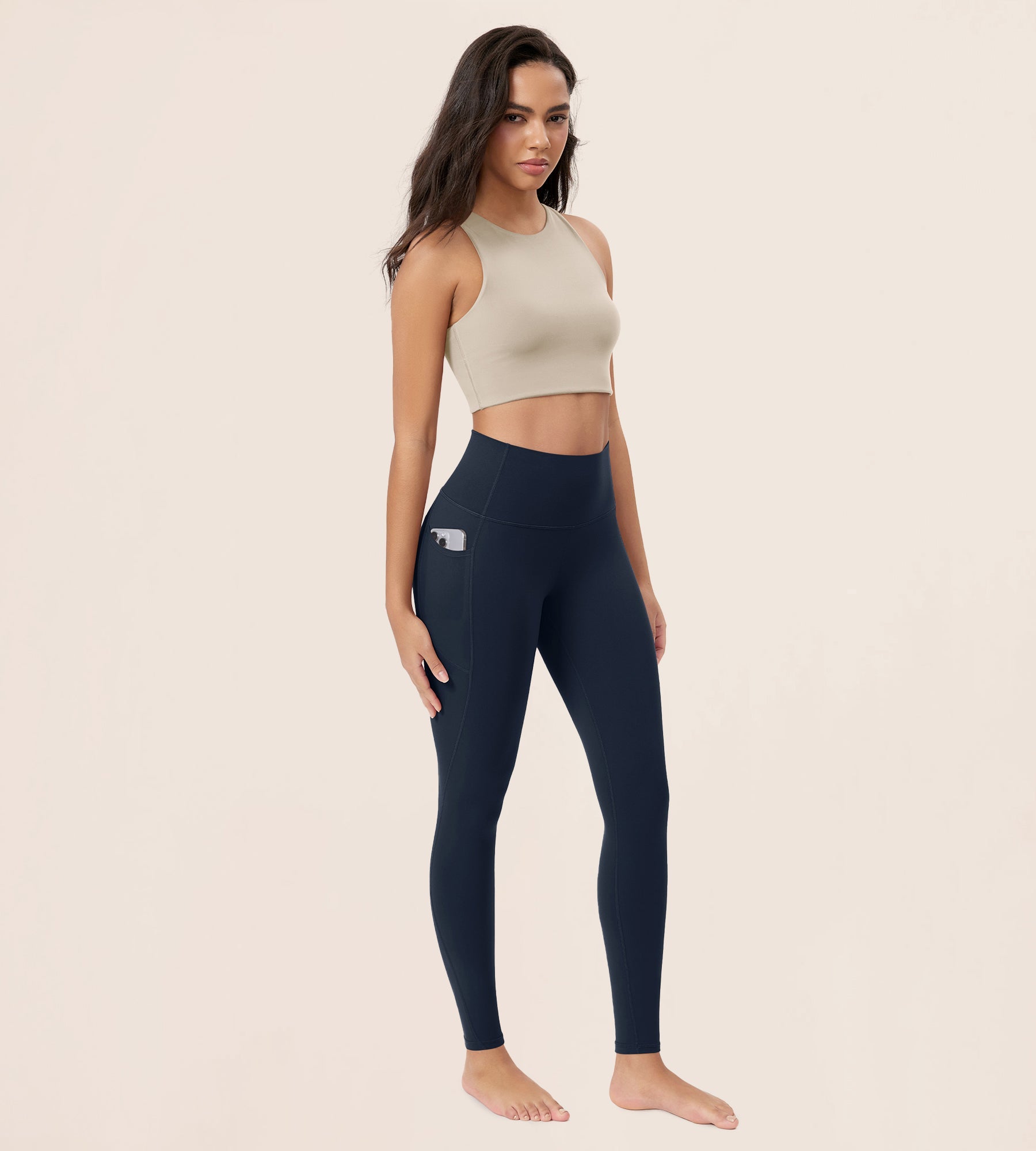 ODCLOUD 28â€?Buttery Soft Lounge Yoga Leggings with Pockets - ododos