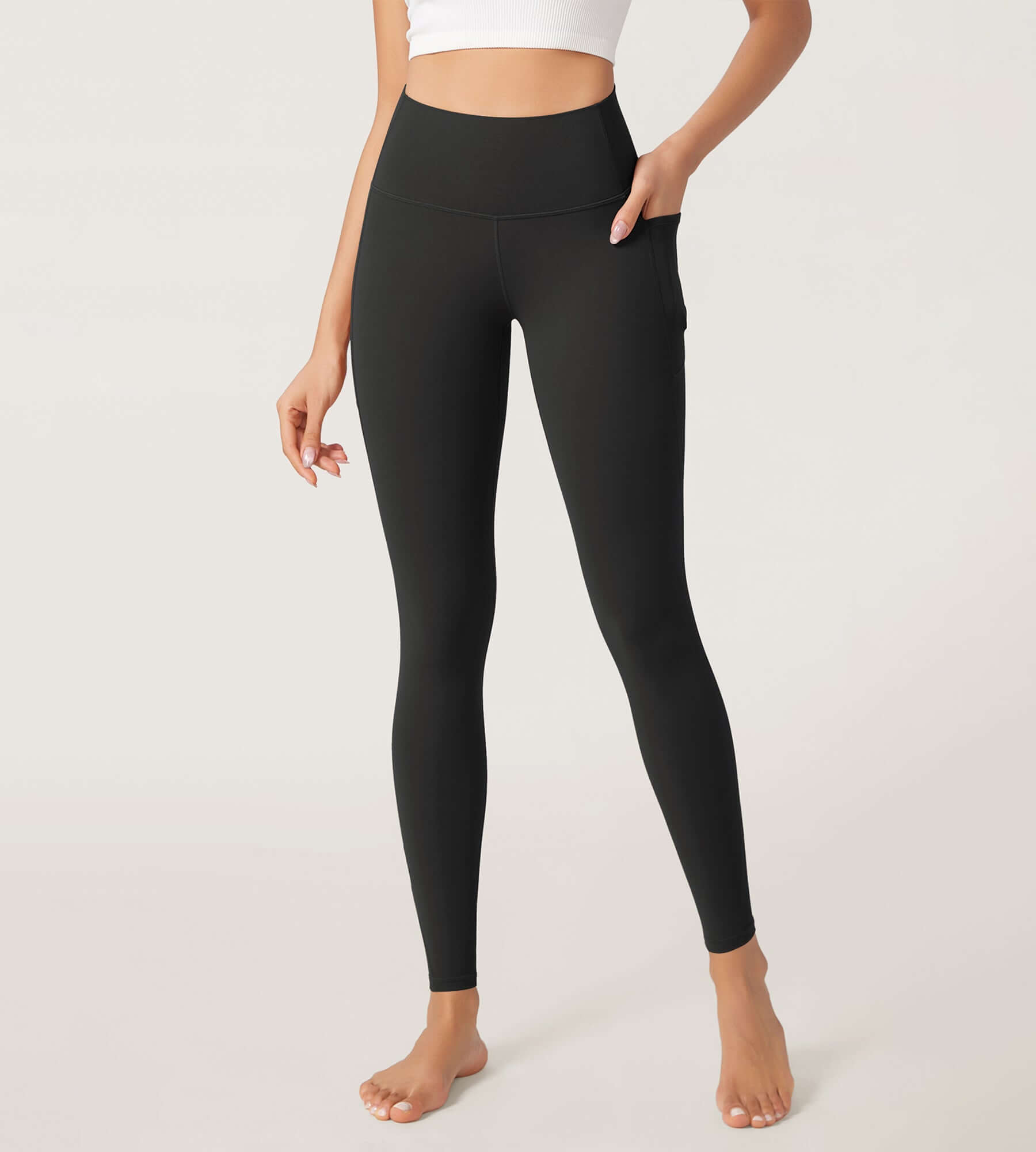 28" Odcloud Buttery Soft Yoga High Waist Yoga Leggings with Pockets - ododos