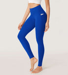 28" Odcloud Buttery Soft Yoga High Waist Yoga Leggings with Pockets Royal Blue - ododos