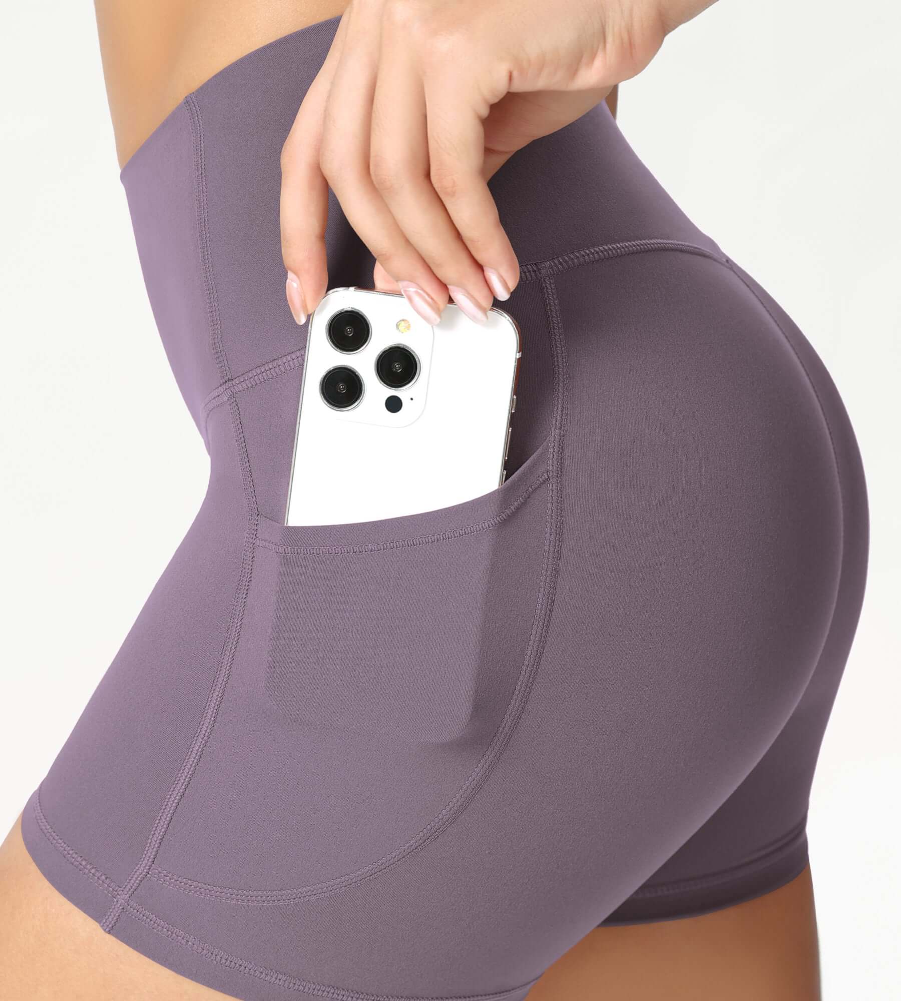 ODCLOUD 4 High Waist Lounge Yoga Shorts - ododos