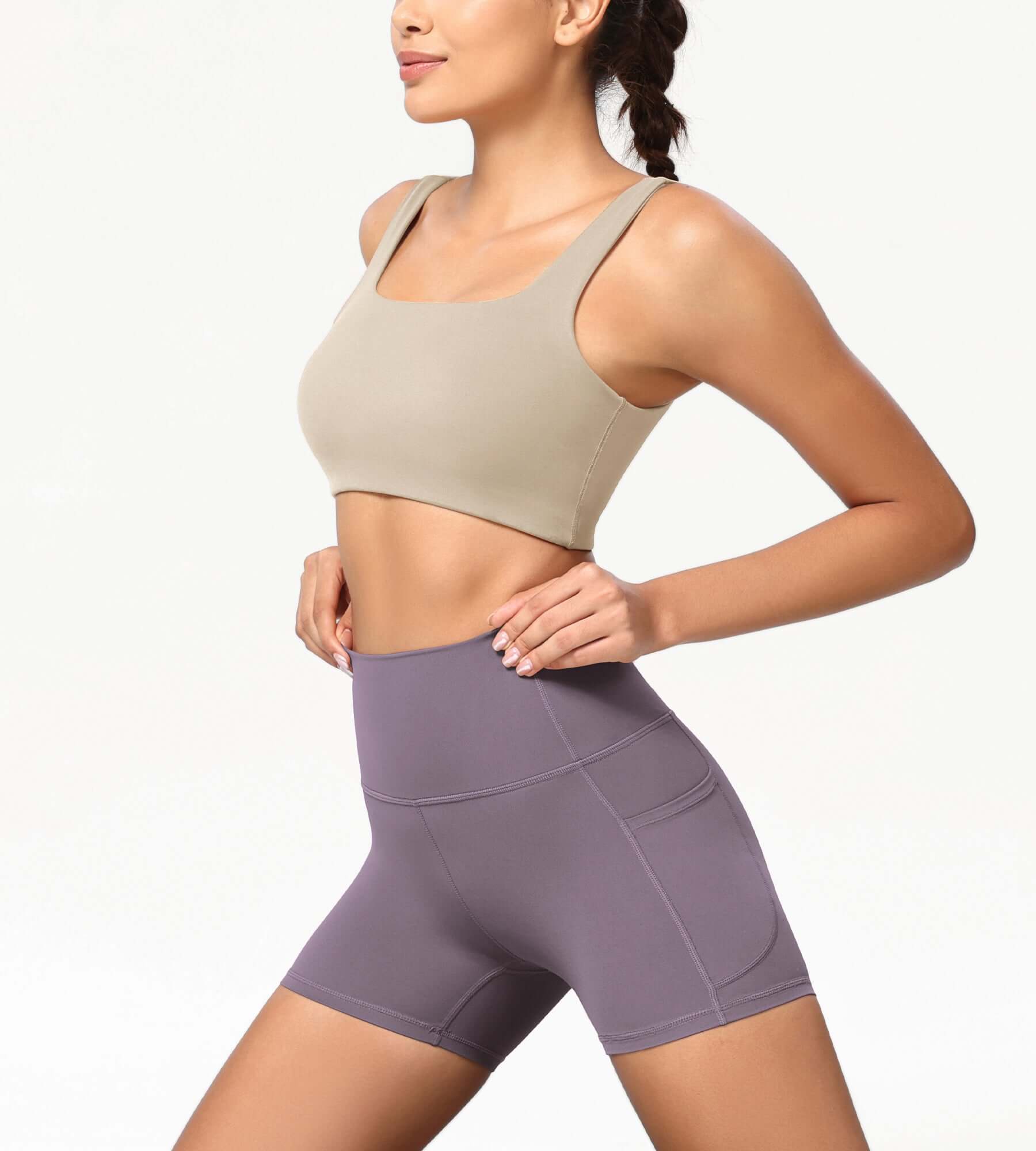 ODCLOUD 4 High Waist Lounge Yoga Shorts - ododos