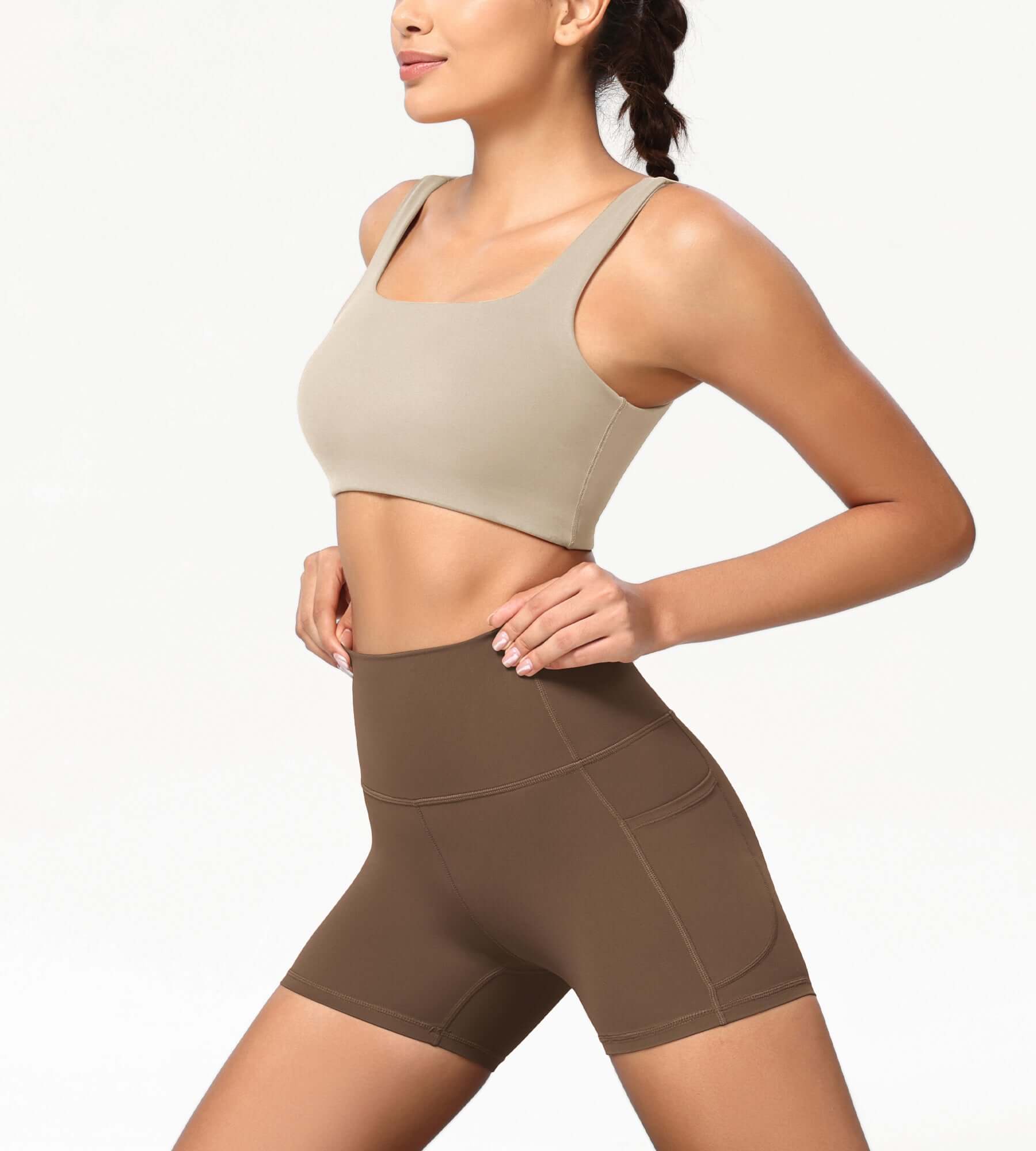ODCLOUD 4 High Waist Lounge Yoga Shorts - ododos