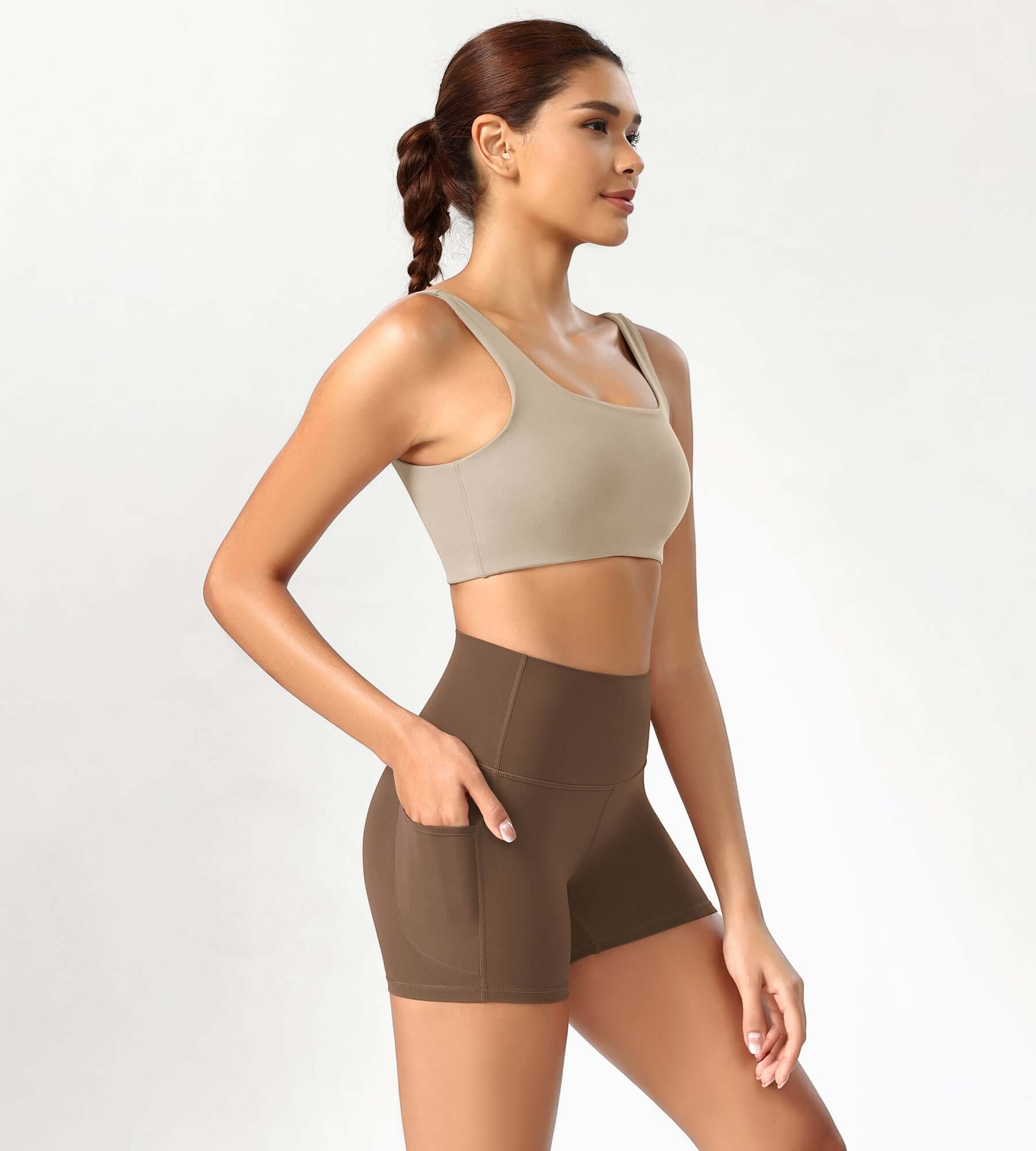 ODCLOUD 4 High Waist Lounge Yoga Shorts - ododos