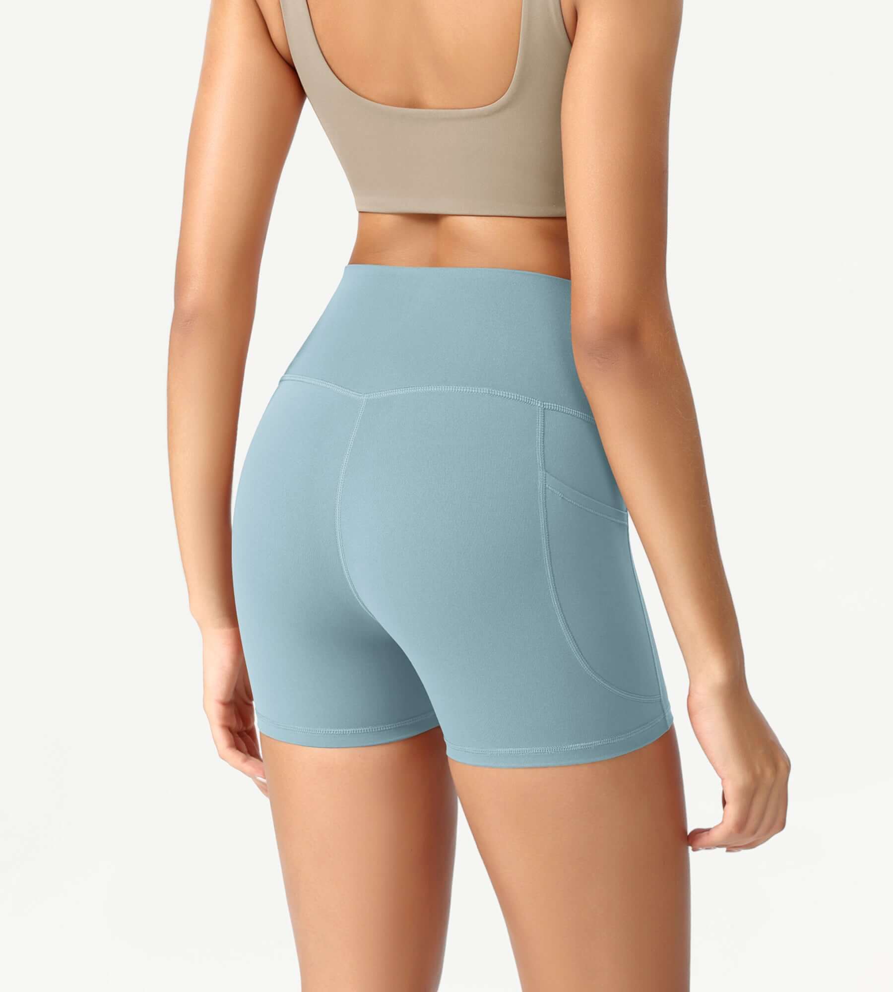 ODCLOUD 4 High Waist Lounge Yoga Shorts - ododos