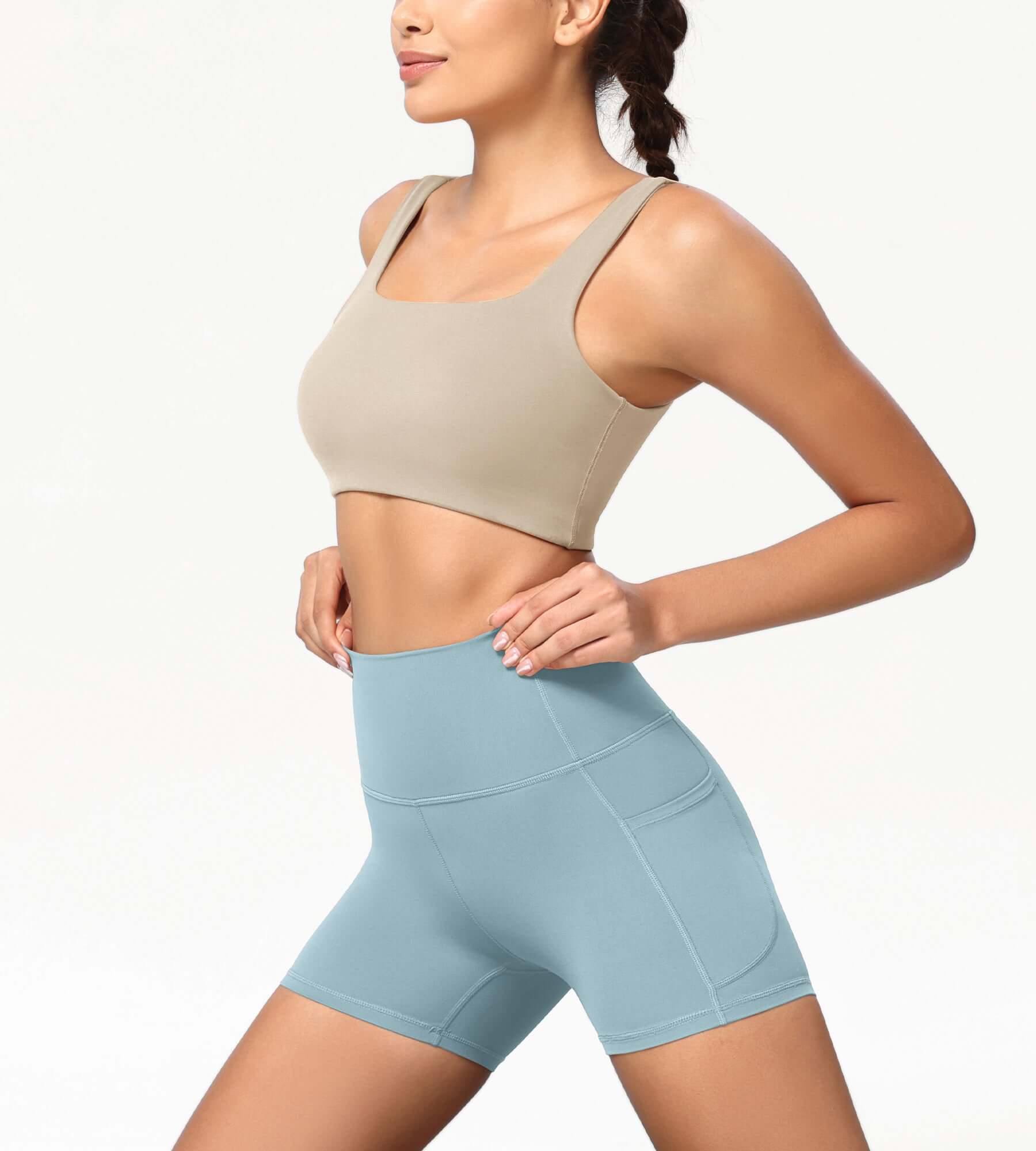 ODCLOUD 4 High Waist Lounge Yoga Shorts - ododos