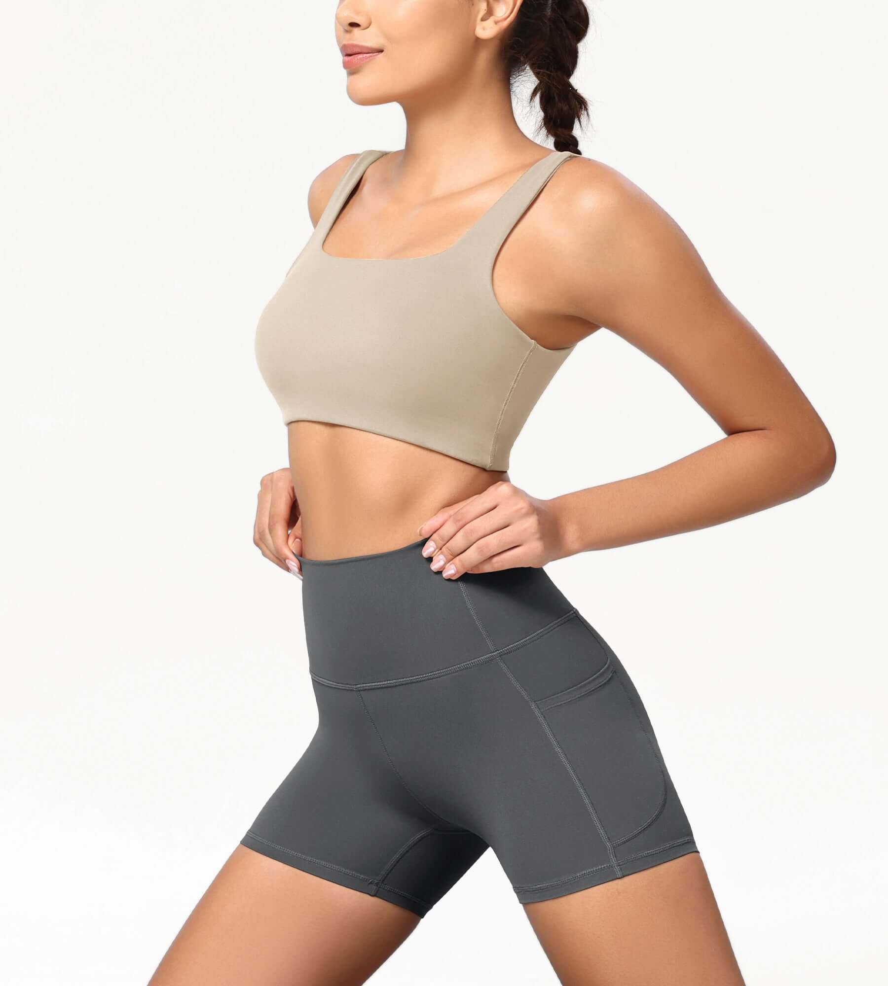 ODCLOUD 4 High Waist Lounge Yoga Shorts - ododos