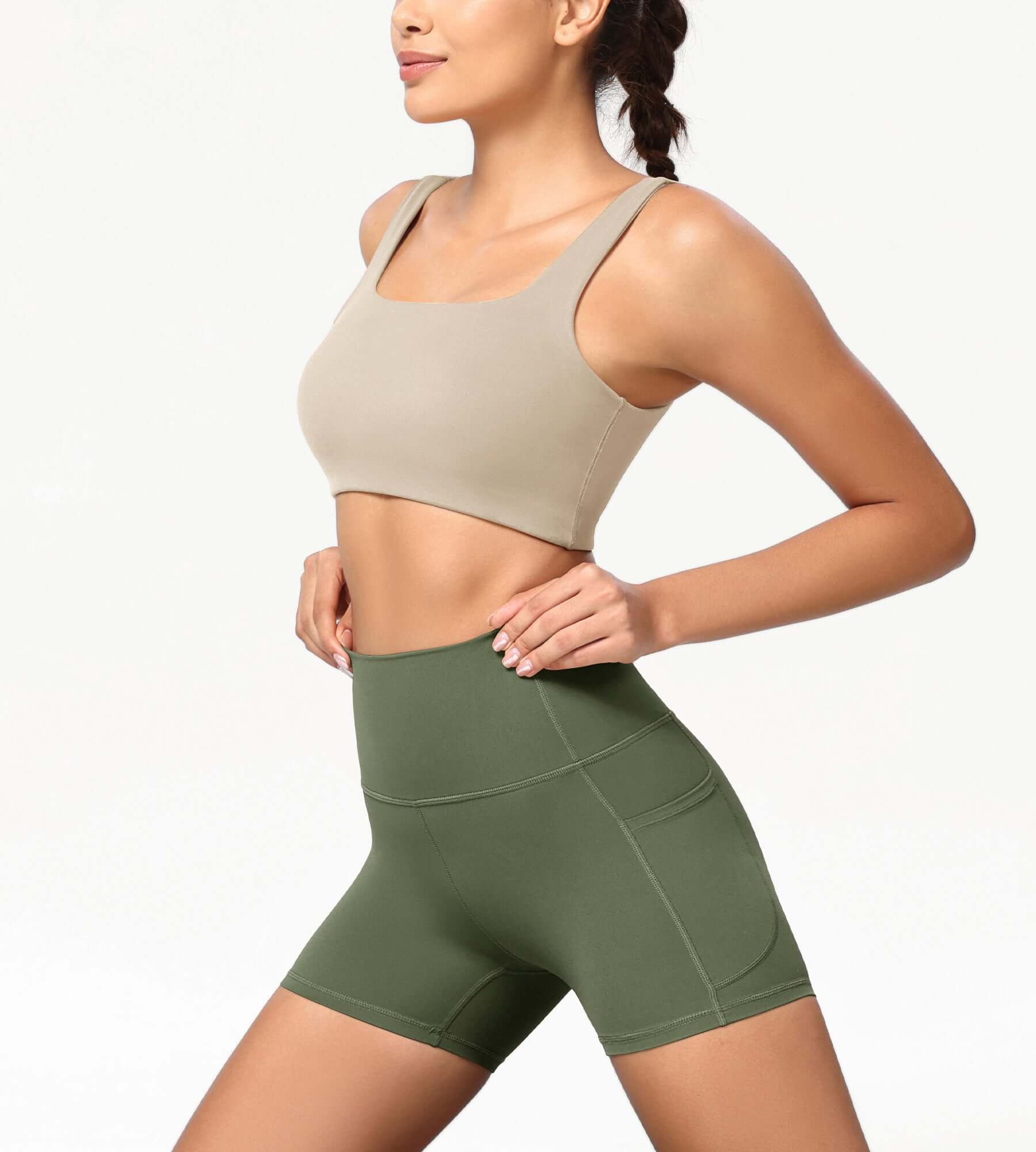 ODCLOUD 4 High Waist Lounge Yoga Shorts - ododos
