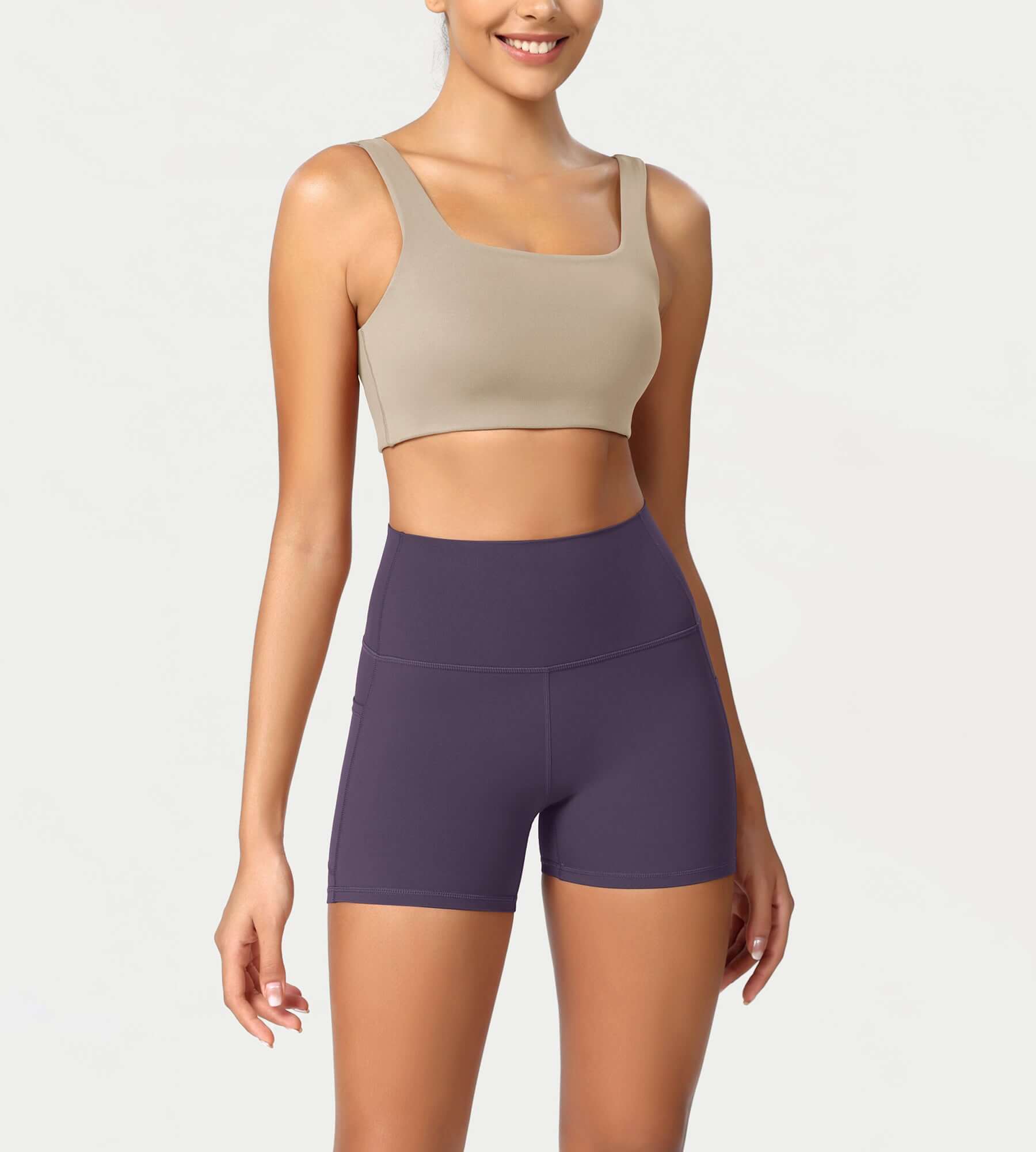 ODCLOUD 4 High Waist Lounge Yoga Shorts - ododos