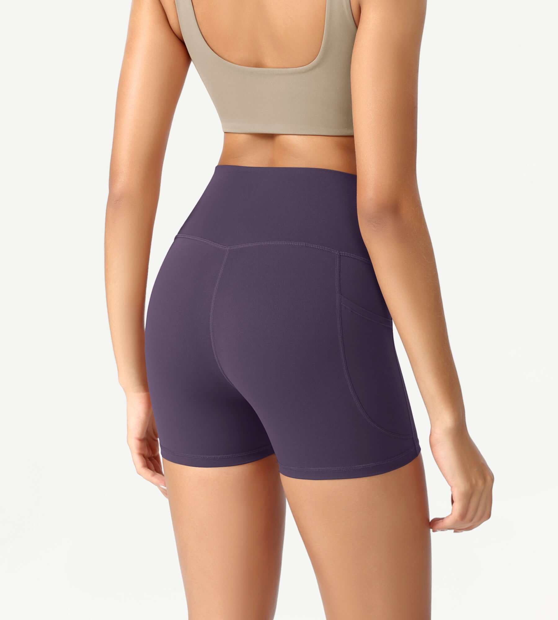 ODCLOUD 4 High Waist Lounge Yoga Shorts - ododos