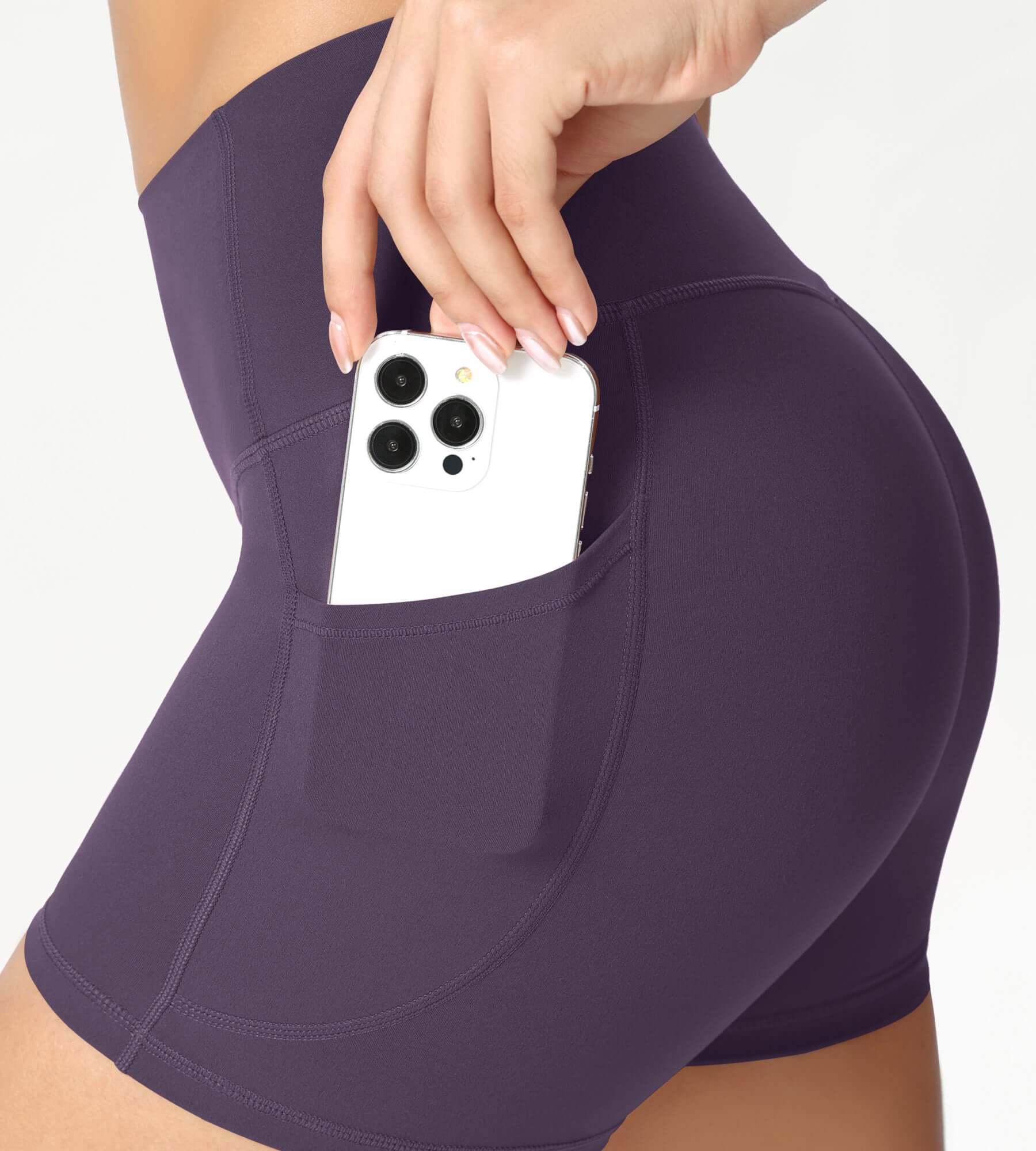 ODCLOUD 4 High Waist Lounge Yoga Shorts - ododos
